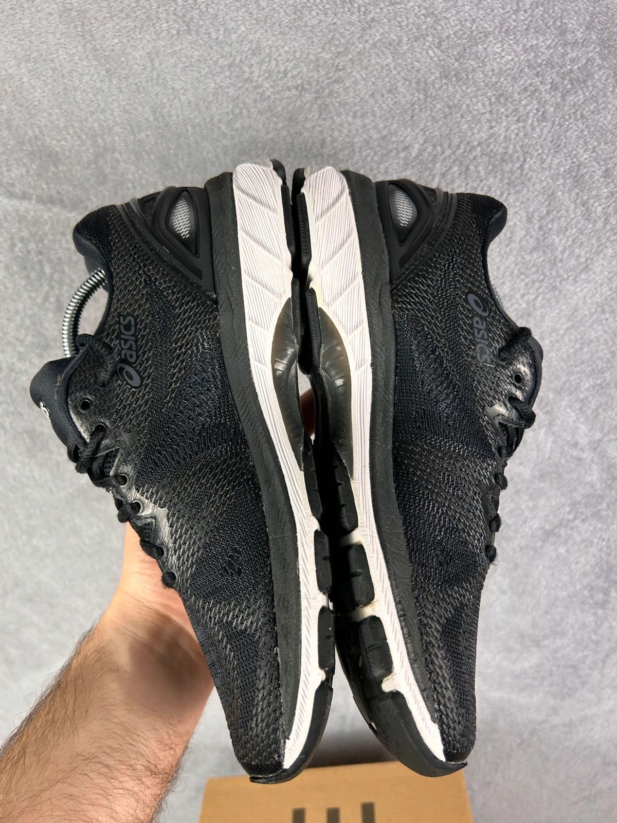 Asics Asics Gel-Nimbus 20 black white sneakers Size US 8 / IT 38 - 8 Thumbnail