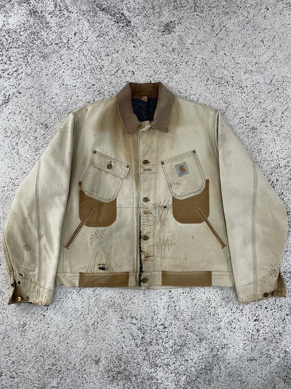 Carhartt × Vintage 💧💧 Vintage 90's Carhartt teal aqua blue