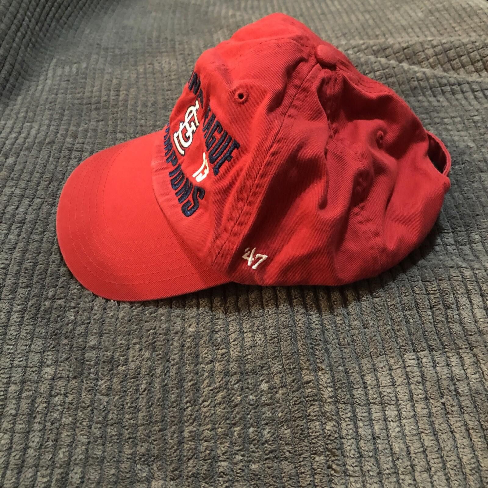 47 NATIONAL LEAGUE CHAMPIONS 2013 St Louis Cardinals Hat Size ONE SIZE - 2 Thumbnail