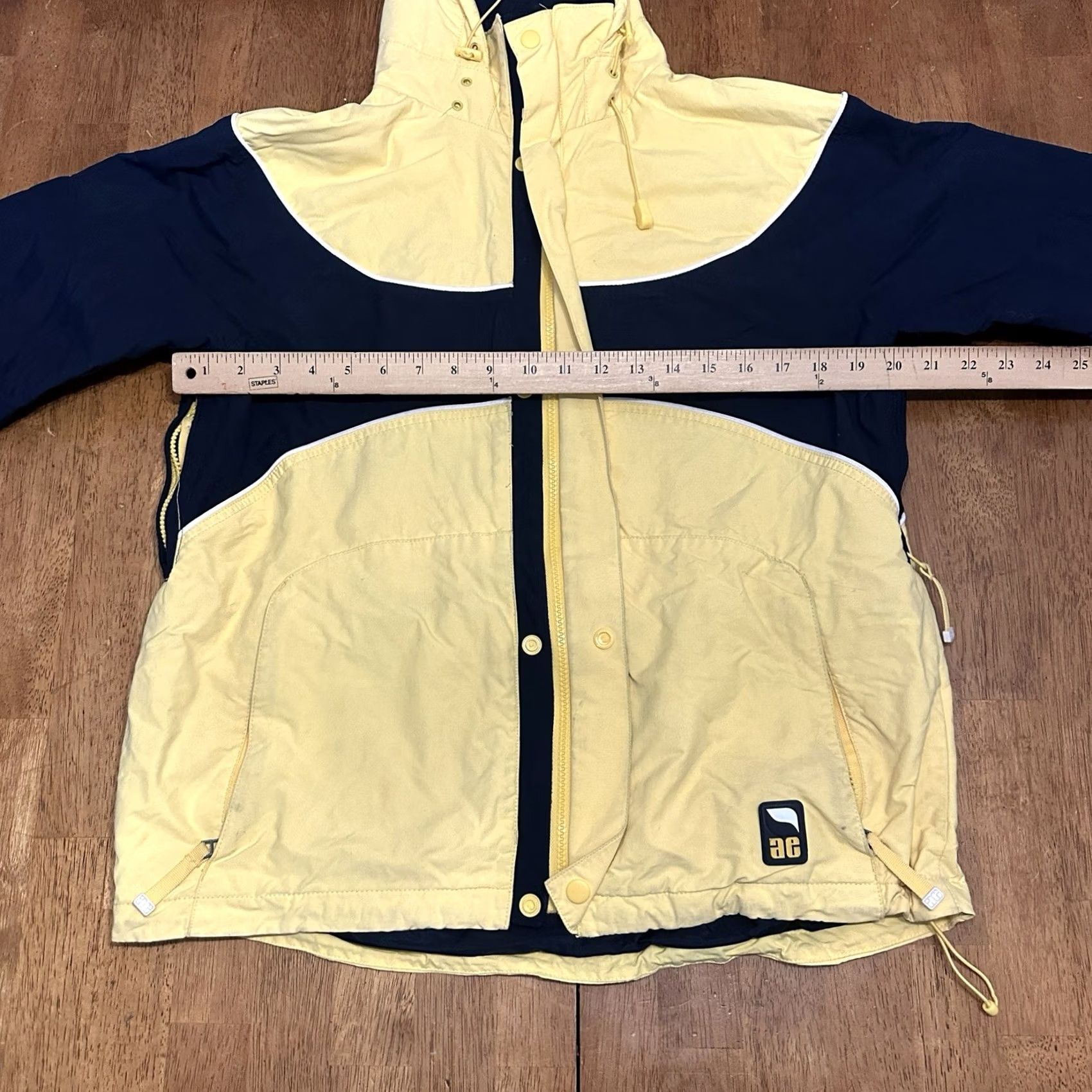 American Eagle Outfitters VINTAGE American Eagle Yellow Hooded Windbreaker Jacket Men’s Medium Y2K AE77 Size US M / EU 48-50 / 2 - 5 Thumbnail
