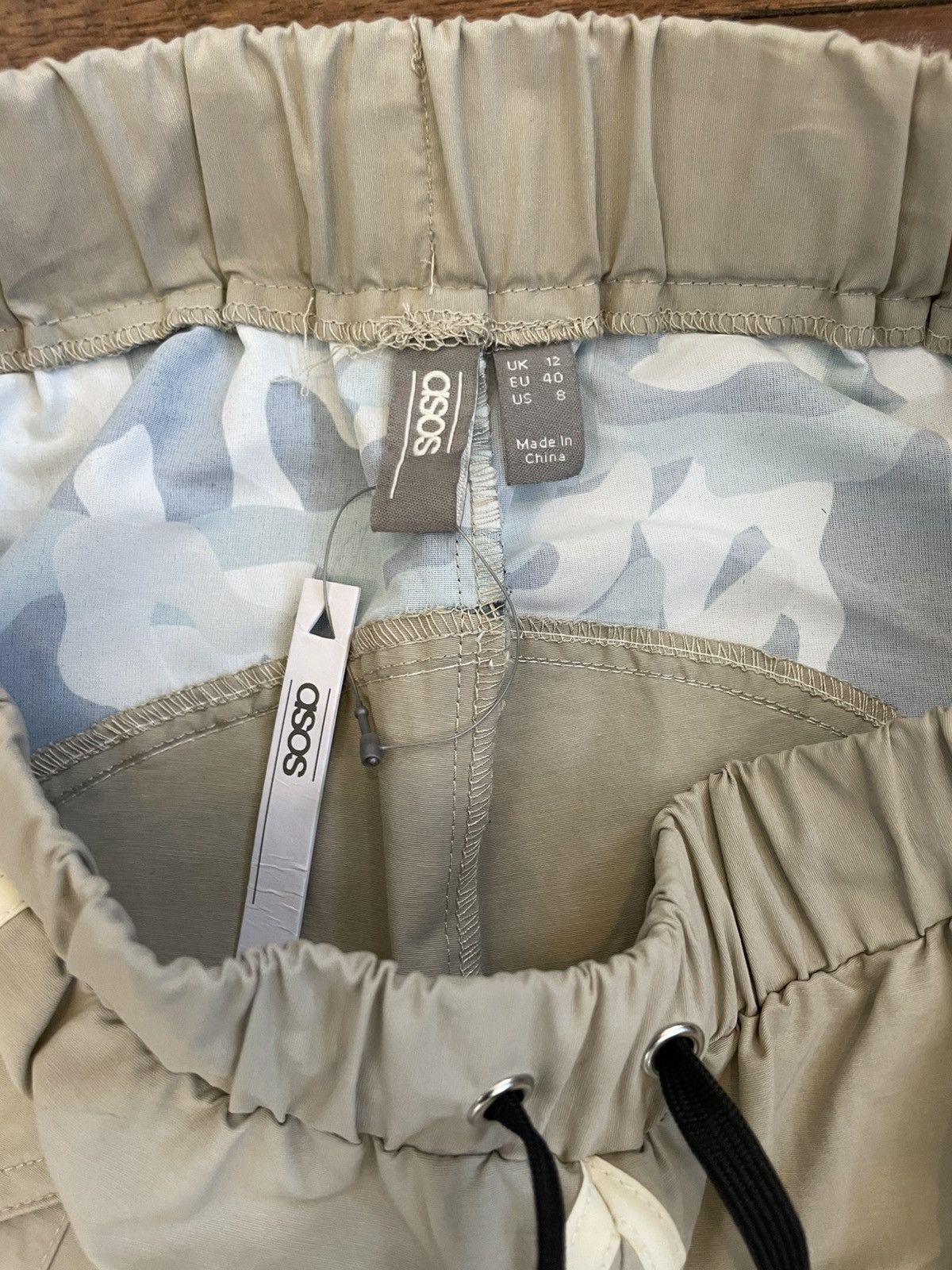 Asos ASOS taupe & camouflage print joggers New w/ Tags Size 30" / US 8 / IT 44 - 3 Thumbnail