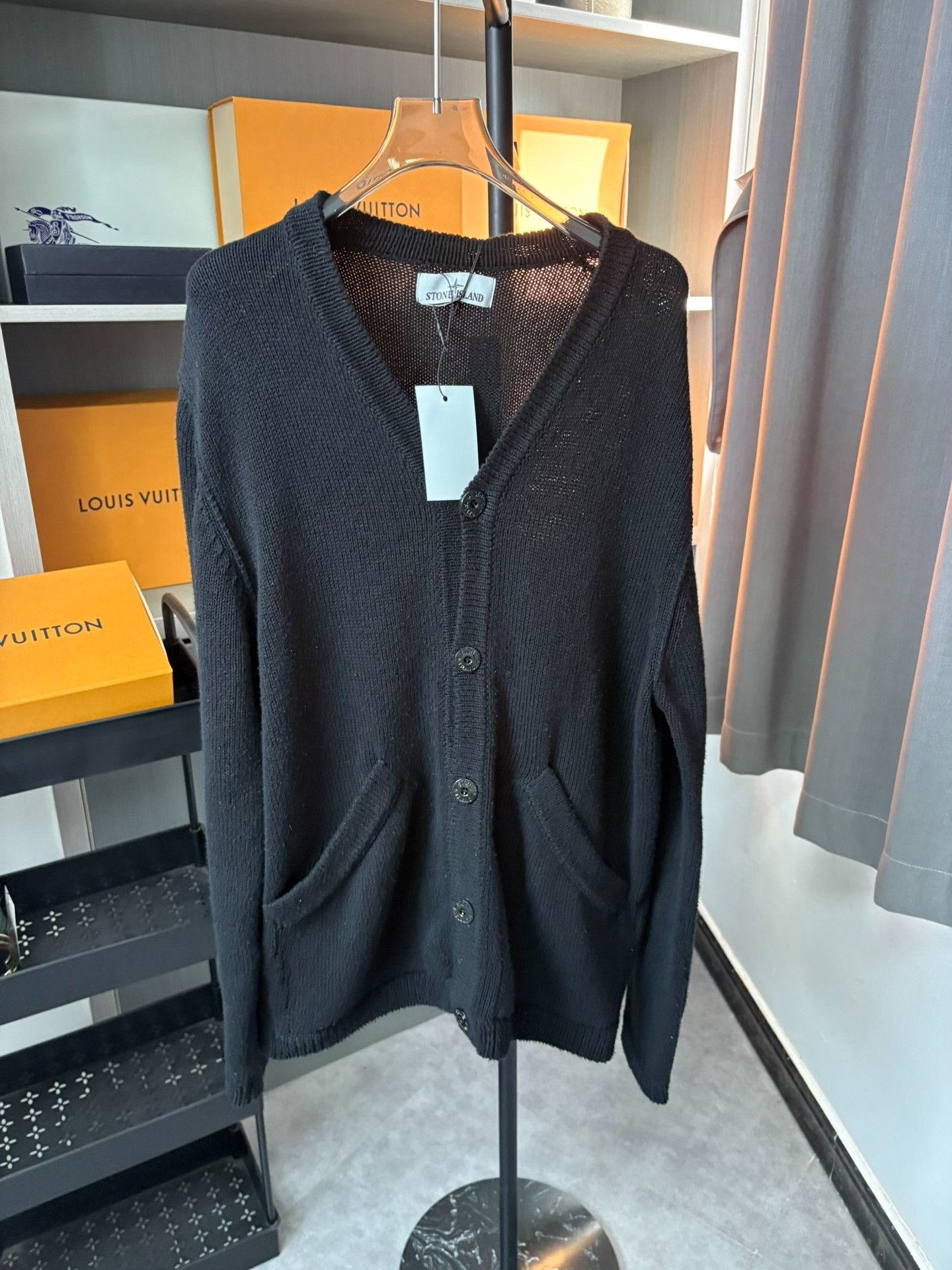 Stone Island Stone Island Knit Black Sweater L Men Size US L / EU 52-54 / 3 - 1 Thumbnail