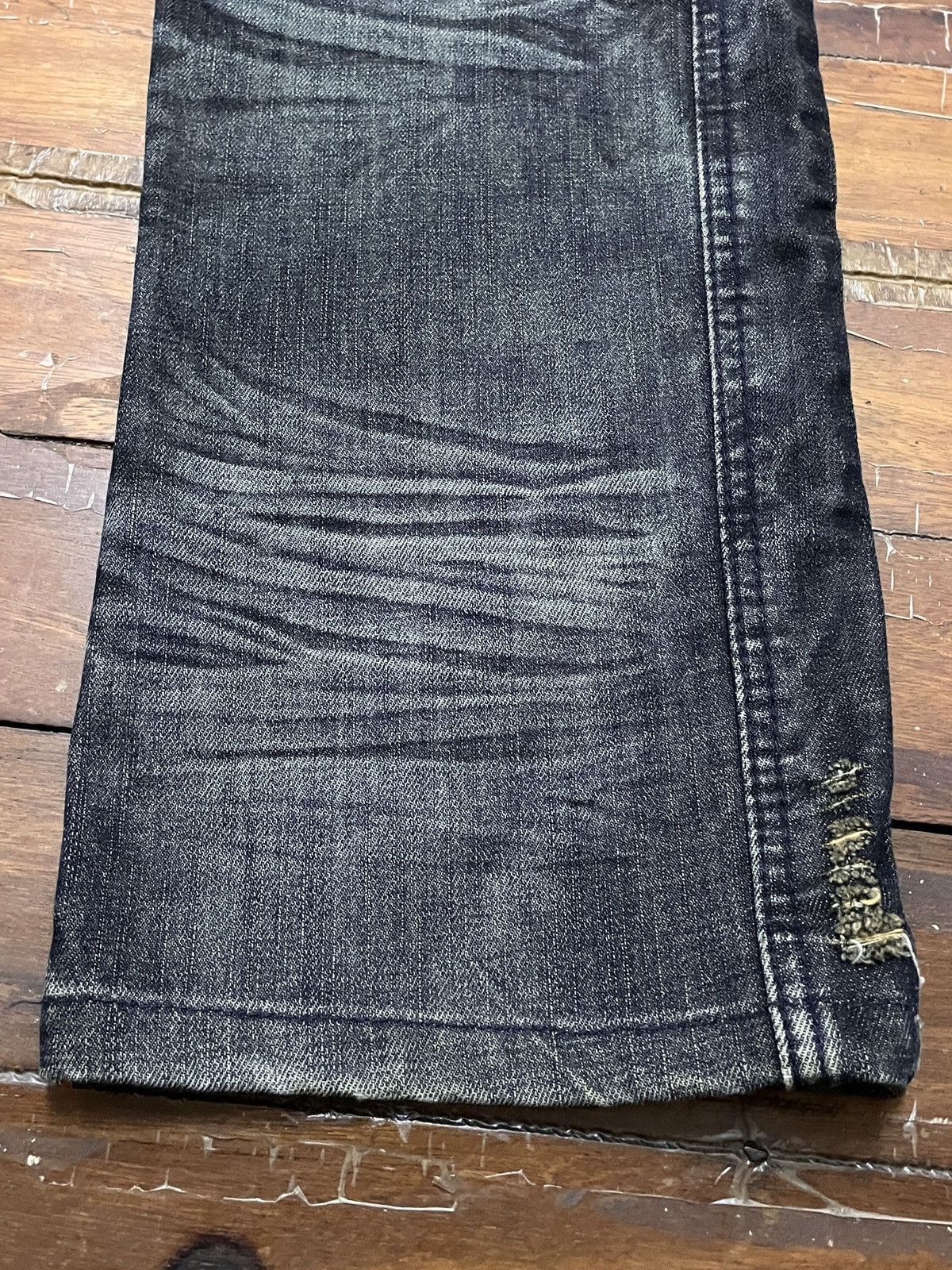 If Six Was Nine Very Rare Vintage Brand TSL Ripped Tactical Jeans 1990s Size US 32 / EU 48 - 8 Thumbnail