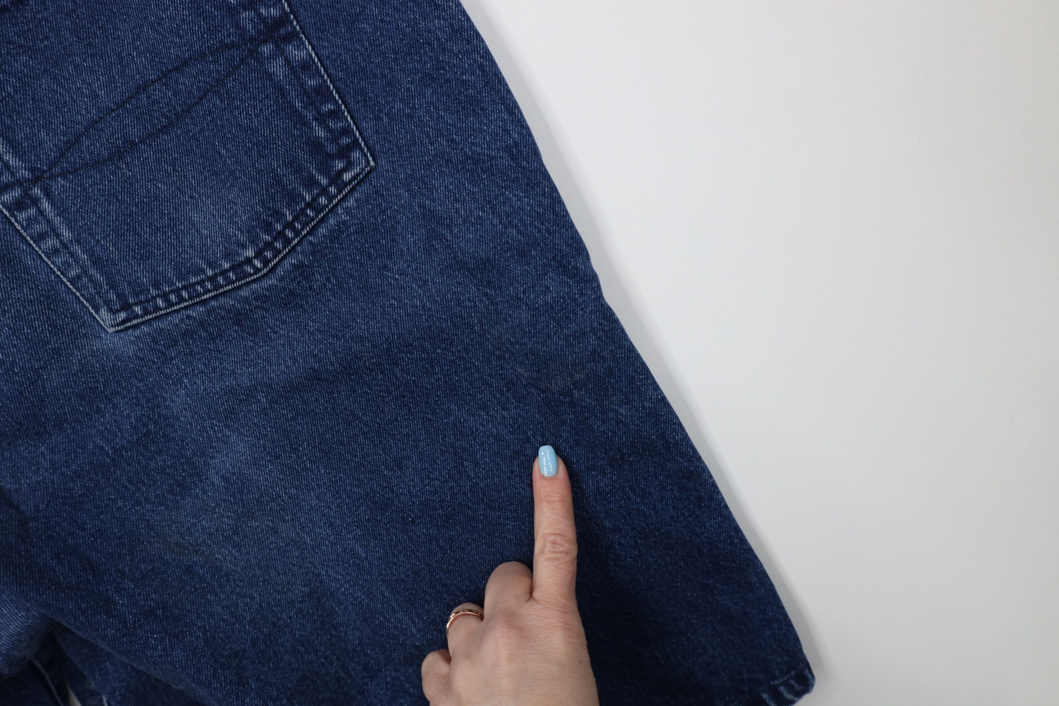 Vintage Vintage 90s Y2K Streetwear Fit Denim Jean Shorts Jorts Blue Size US 36 / EU 52 - 13 Thumbnail