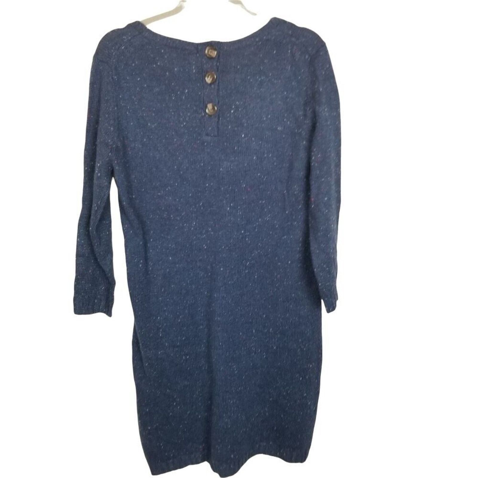G.H. Bass & Co. GH Bass Womens Pullover Sweater Dress Size L Casual Gorpcore Size L / US 10 / IT 46 - 8 Thumbnail