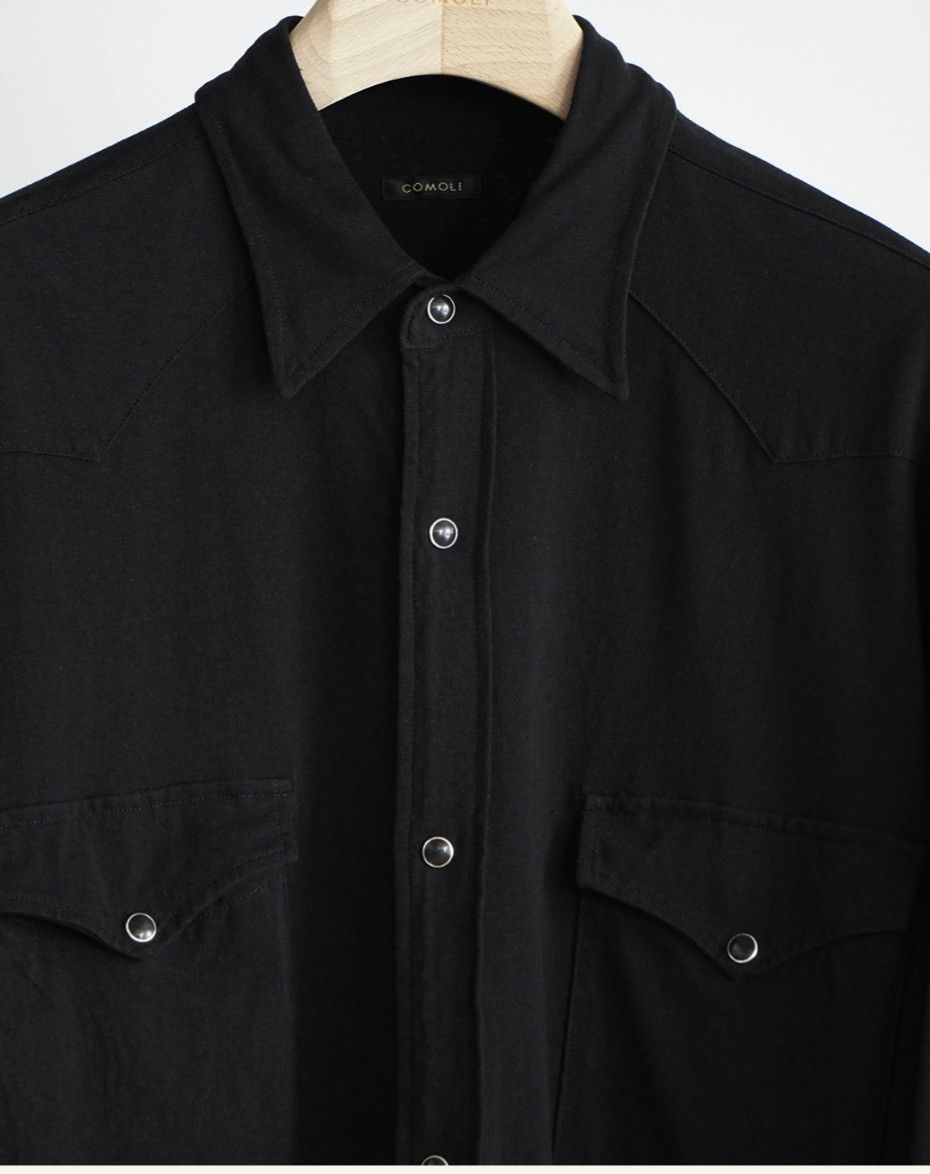 Comoli Comoli Western Shirt black Cotton Size US S / EU 44-46 / 1 - 2 Thumbnail