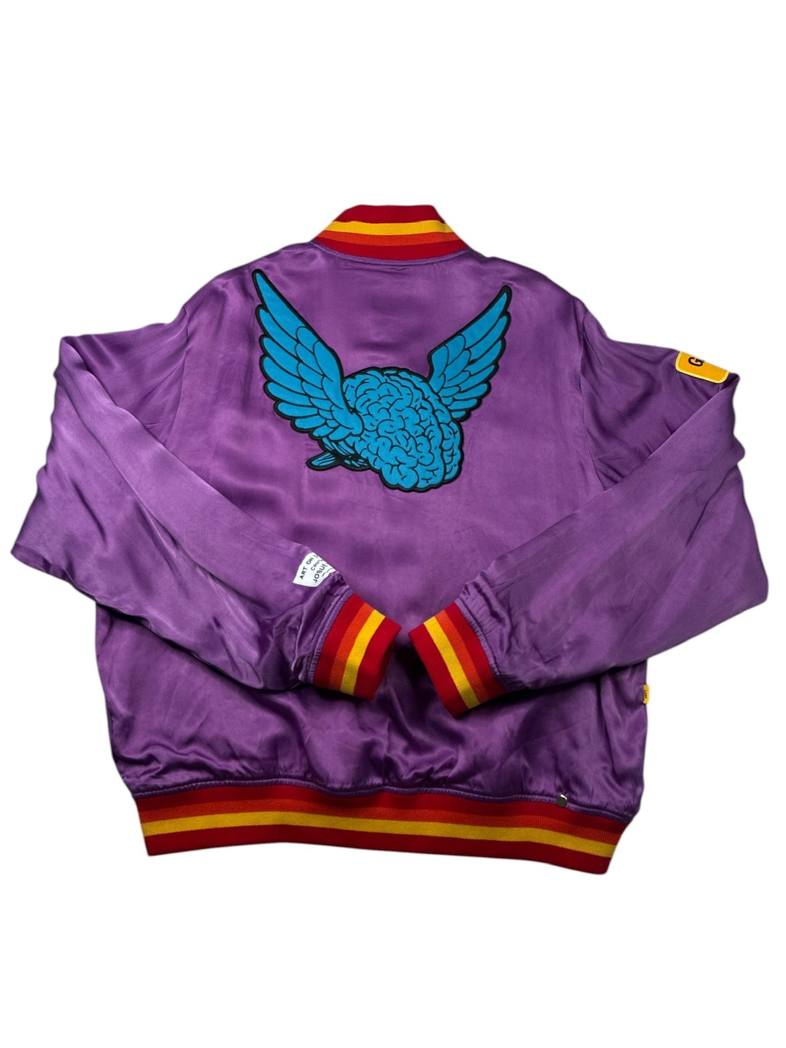 Gallery Dept. GALLERY DEPT MVP SATIN JACKET PURPLE Size US M / EU 48-50 / 2 - 7 Thumbnail