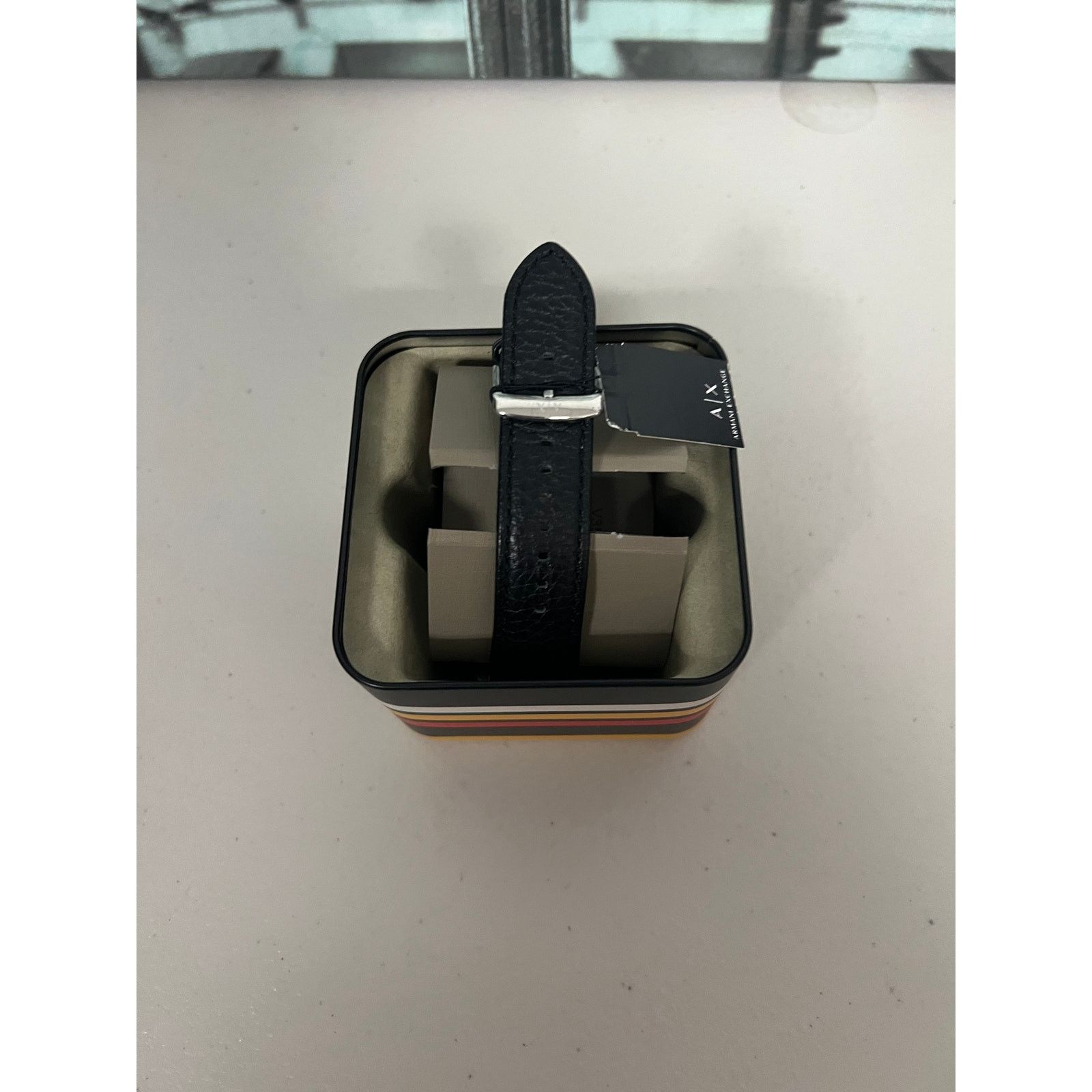 Armani Exchange Armani Exchange AX2803 Fitz Men's Watch With Black Dial Size ONE SIZE - 6 Thumbnail