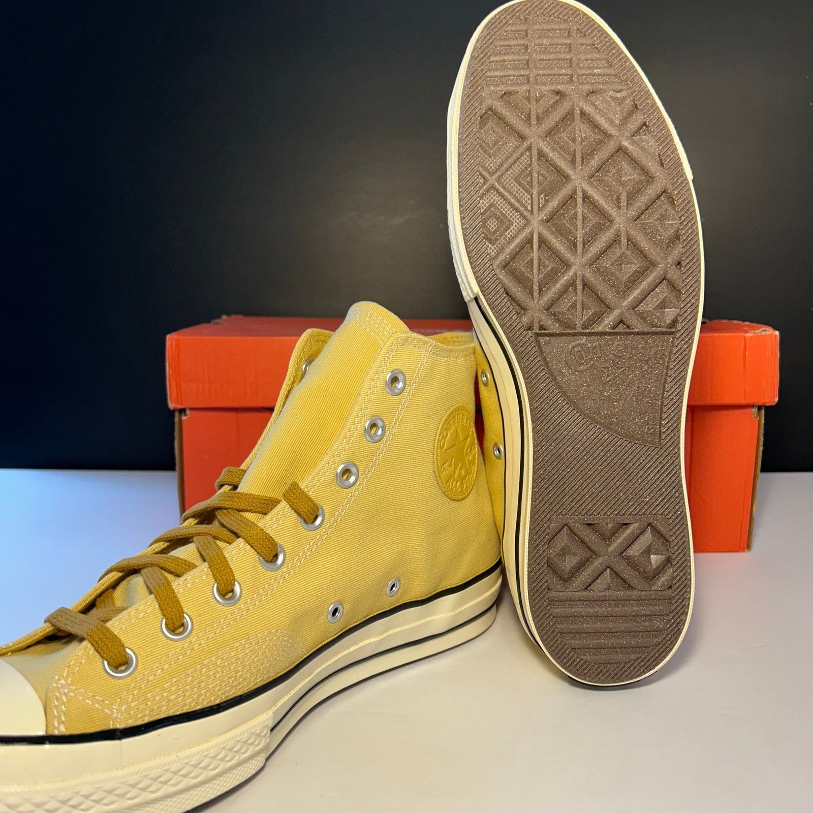 Converse Converse Chuck 70 Hi "Jungle Cloth Yellow" Men 12 A03436C Size US 12 / EU 45 - 8 Thumbnail