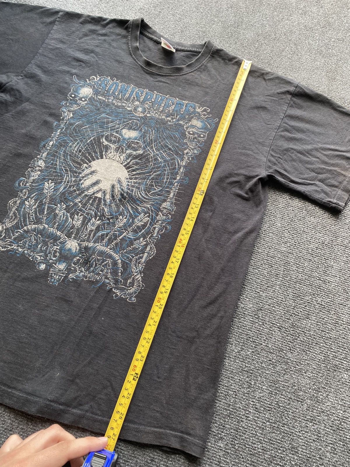 Band Tees 🔥2010 Sonisphere Metallica Megadeth Slayer Tour band tee Size US L / EU 52-54 / 3 - 5 Thumbnail