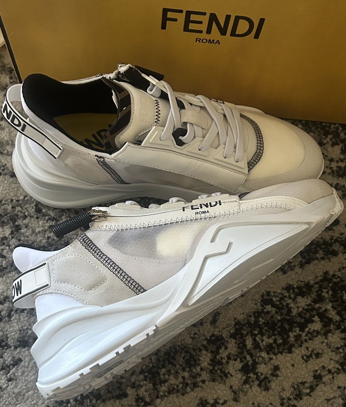 Fendi Fendi Flow Low Top Sneaker size 39 Size US 9 / IT 39 - 5 Thumbnail