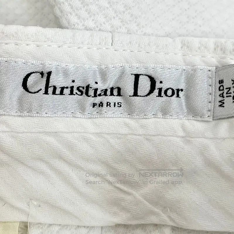 Dior Dior White Cotton Women's Denim Pants . Size 23" - 5 Thumbnail