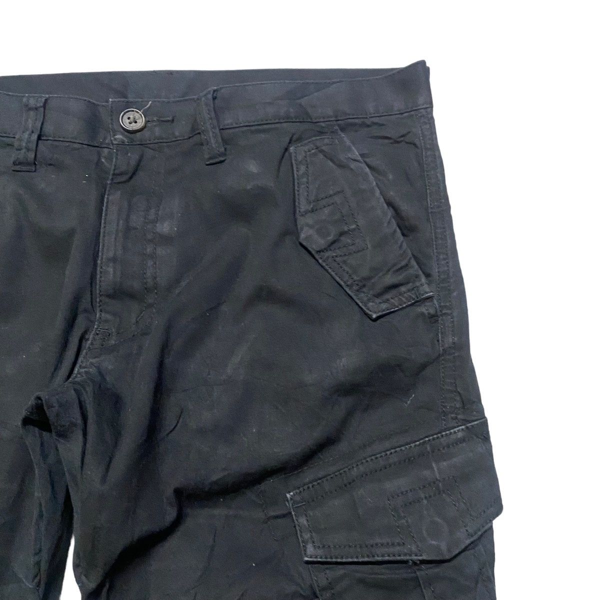 Tornado Mart Vintage Tornado Mart Stacked Cargo Flare Pants Size US 31 - 5 Thumbnail