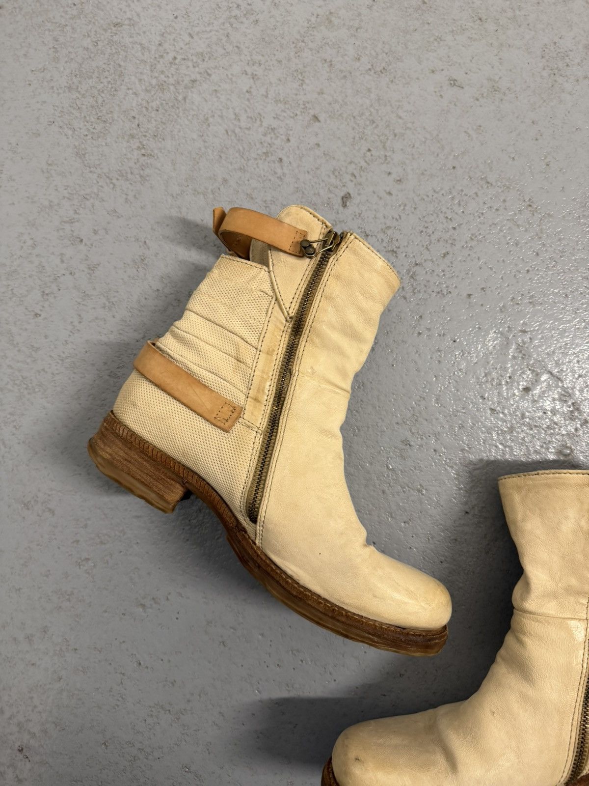 A.S.98 Vintage A.S.98 Leather Buckle Boots Size US 10 / IT 40 - 6 Thumbnail