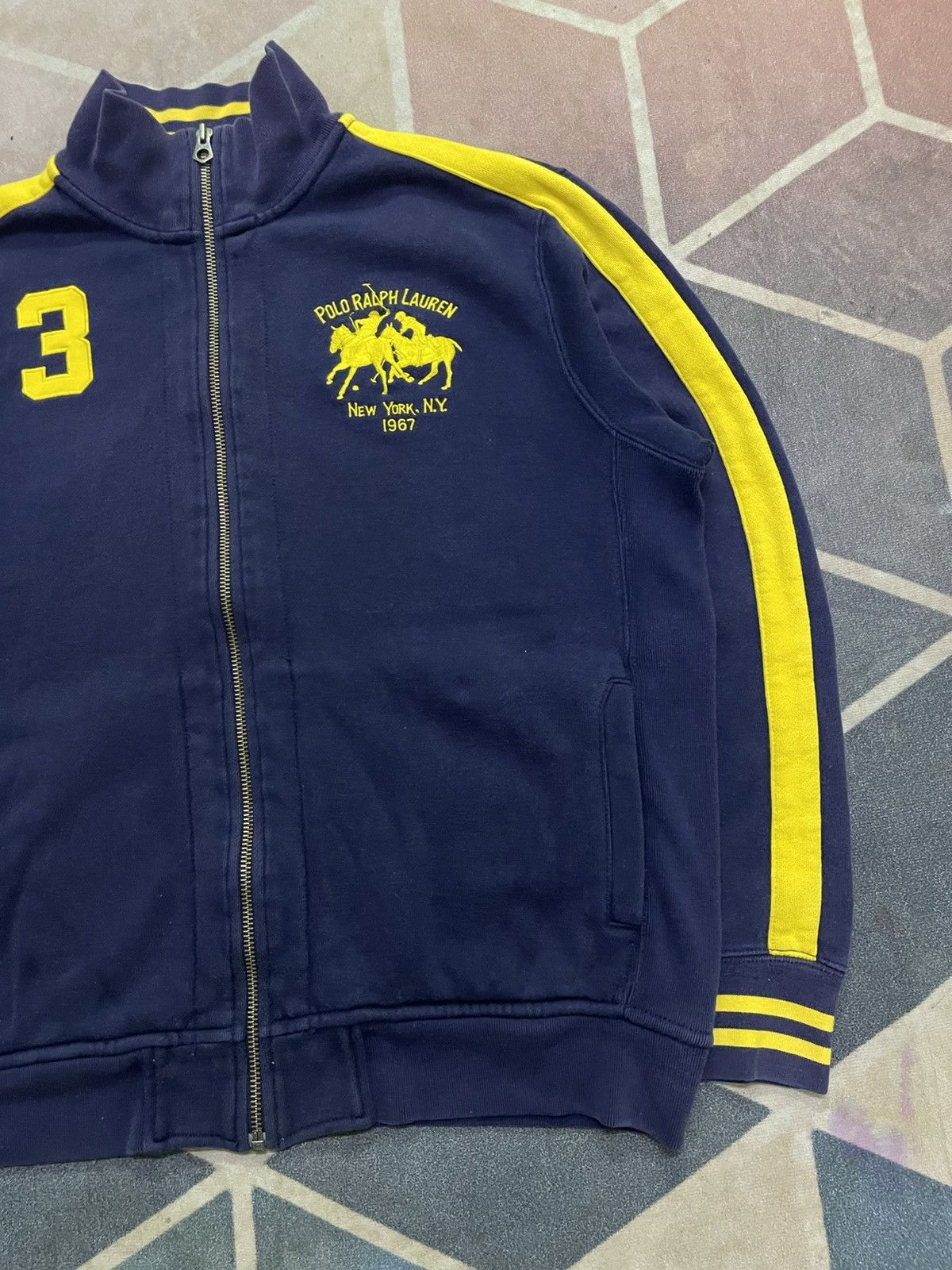 Polo Ralph Lauren Vintage Polo Ralph Lauren New York No.3 Sweater Size US XL / EU 56 / 4 - 7 Thumbnail