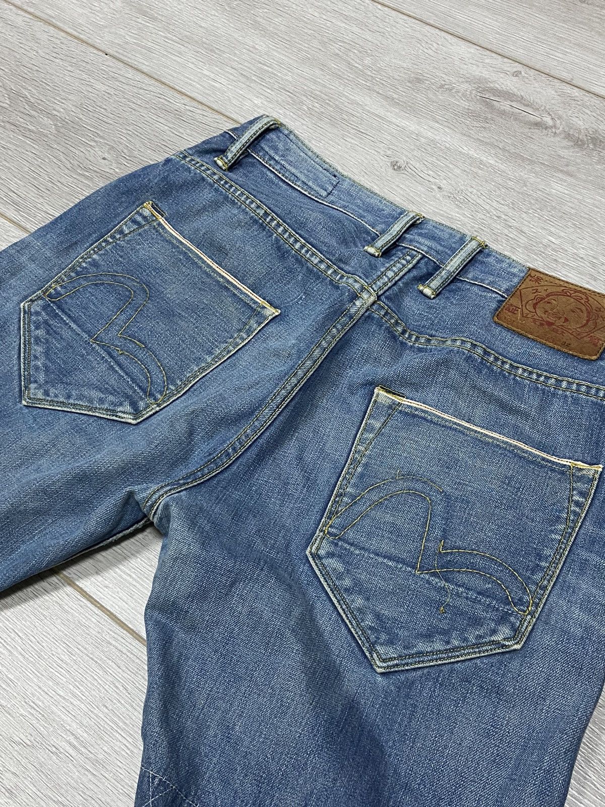 Evisu Evisu vintage seagull denim short jeans Size US 32 / EU 48 - 6 Thumbnail