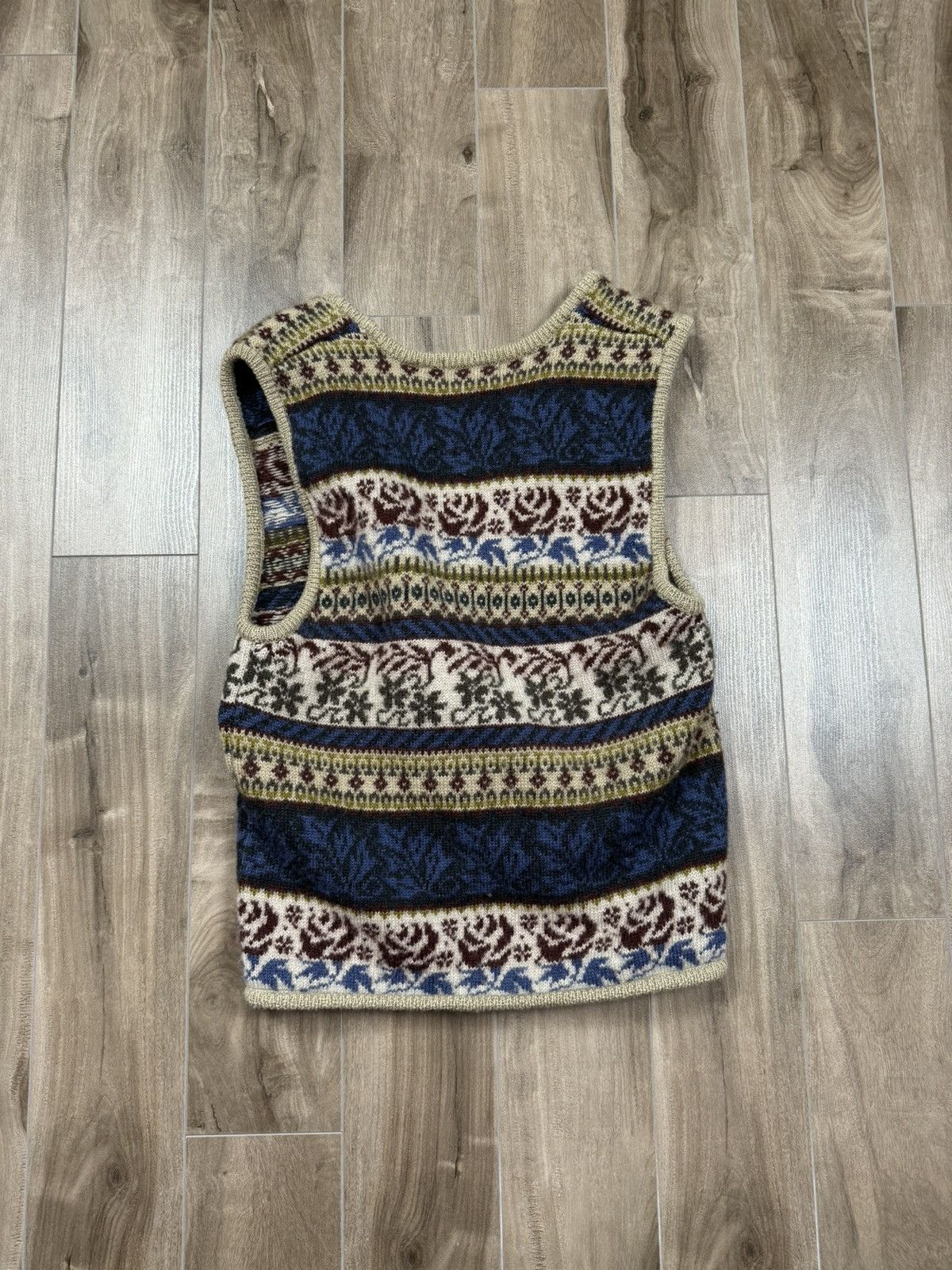 Vintage Vintage Knitted Vest Size US M / EU 48-50 / 2 - 3 Thumbnail