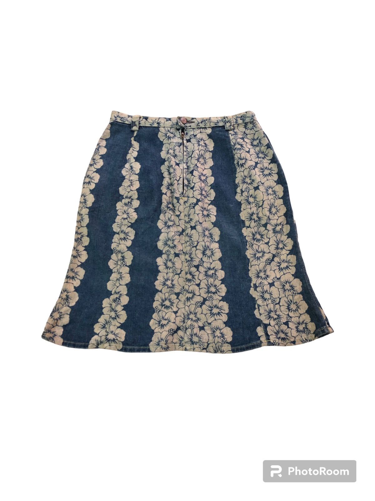 Hysteric Glamour × Japanese Brand Vintage Hysteric Glamour Mini Skirt Fullprint Hibiscus Size 25" / US 0 / IT 36 - 1 Thumbnail