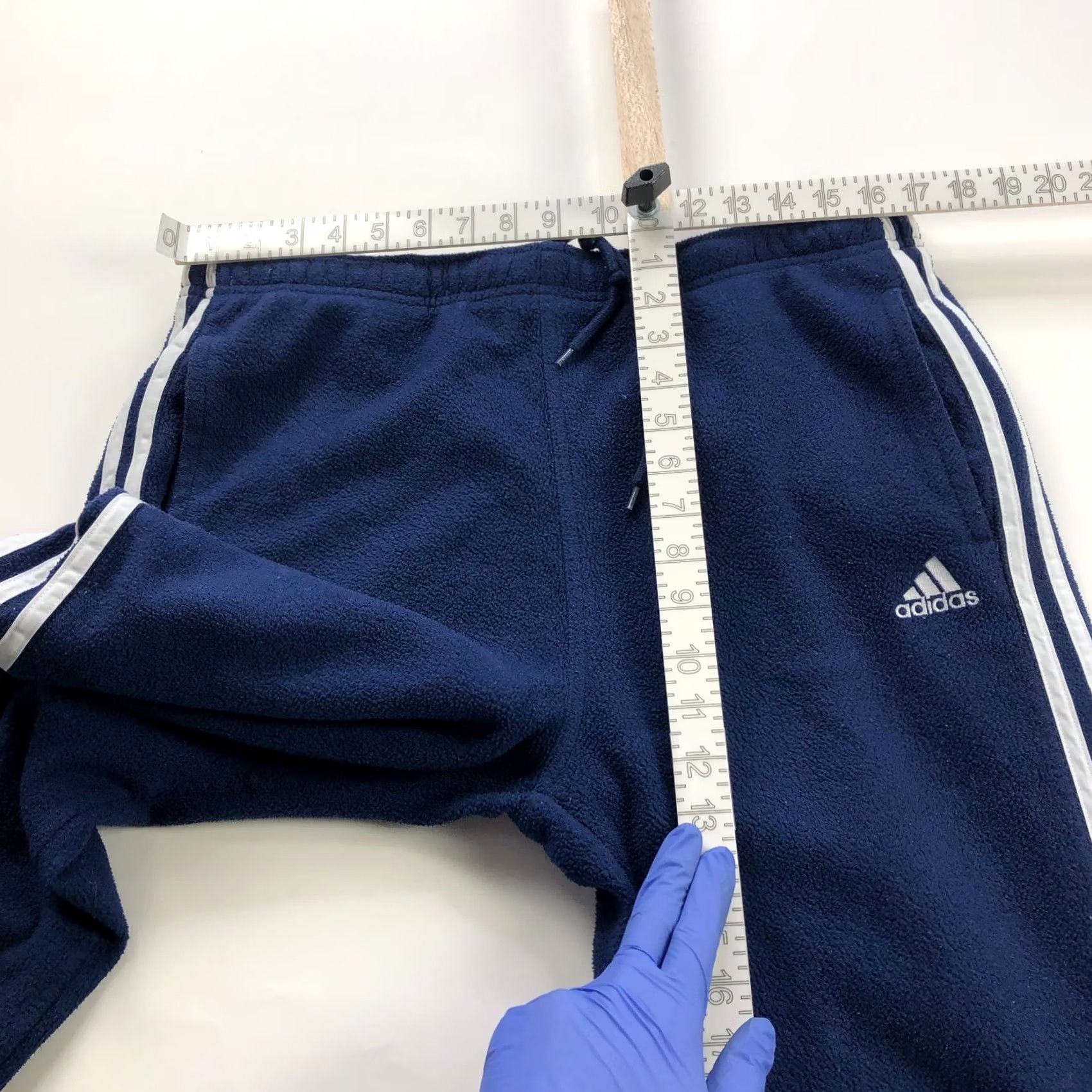 Adidas Adidas Mens Sweatpants VTG Y2K Baggy Blue 30 Inseam 35 Waist MED M Vintage VTG Relaxed Casual Pants Size US 31 - 6 Thumbnail