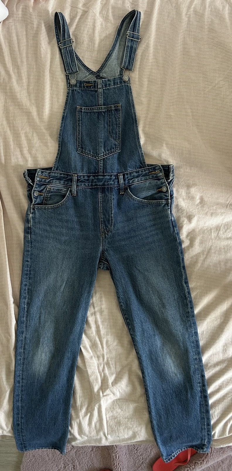 Levi's Levi’s Straight-Leg Overalls – FR 38 – Worn Twice – SF Store Size 27" / US 4 / IT 40 - 5 Thumbnail