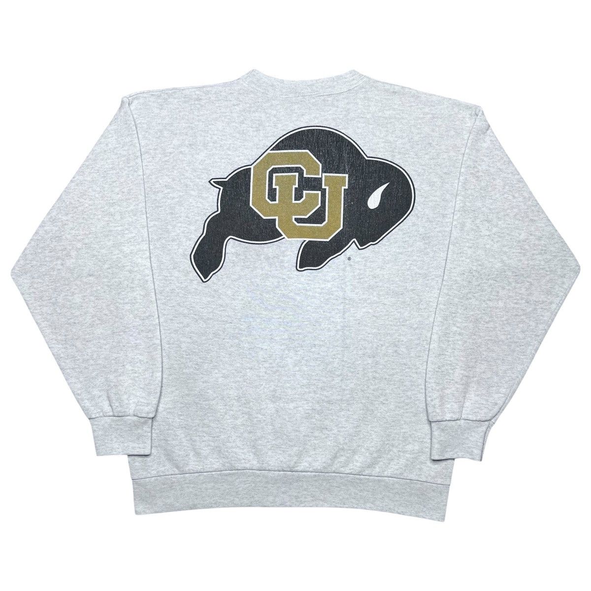 Vintage 90s NCAA Colorado Buffaloes Double Sided Sweatshirt