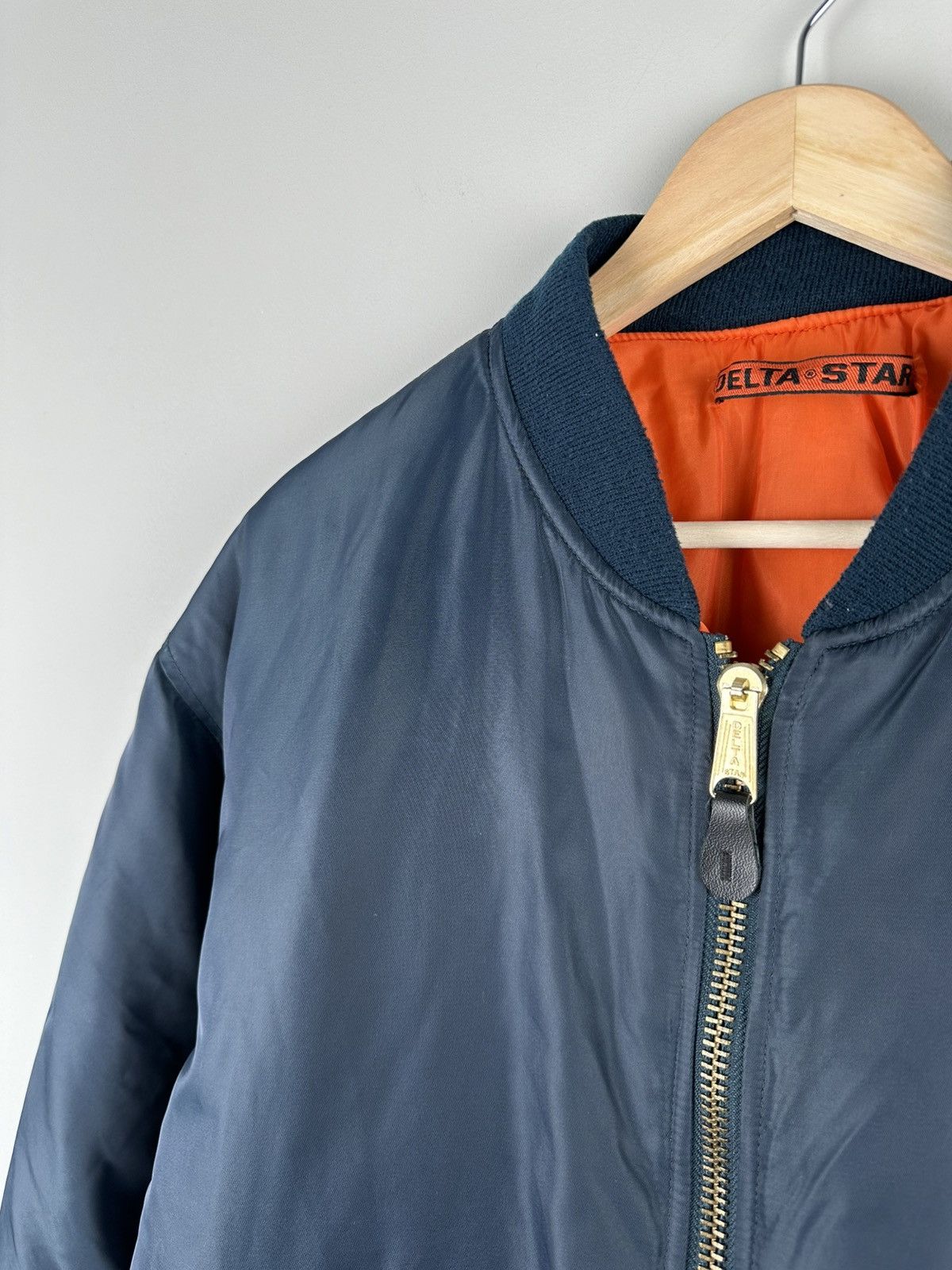 Delta × Japanese Brand Y2k Delta Bomber Jacket Oversized Size US L / EU 52-54 / 3 - 5 Thumbnail