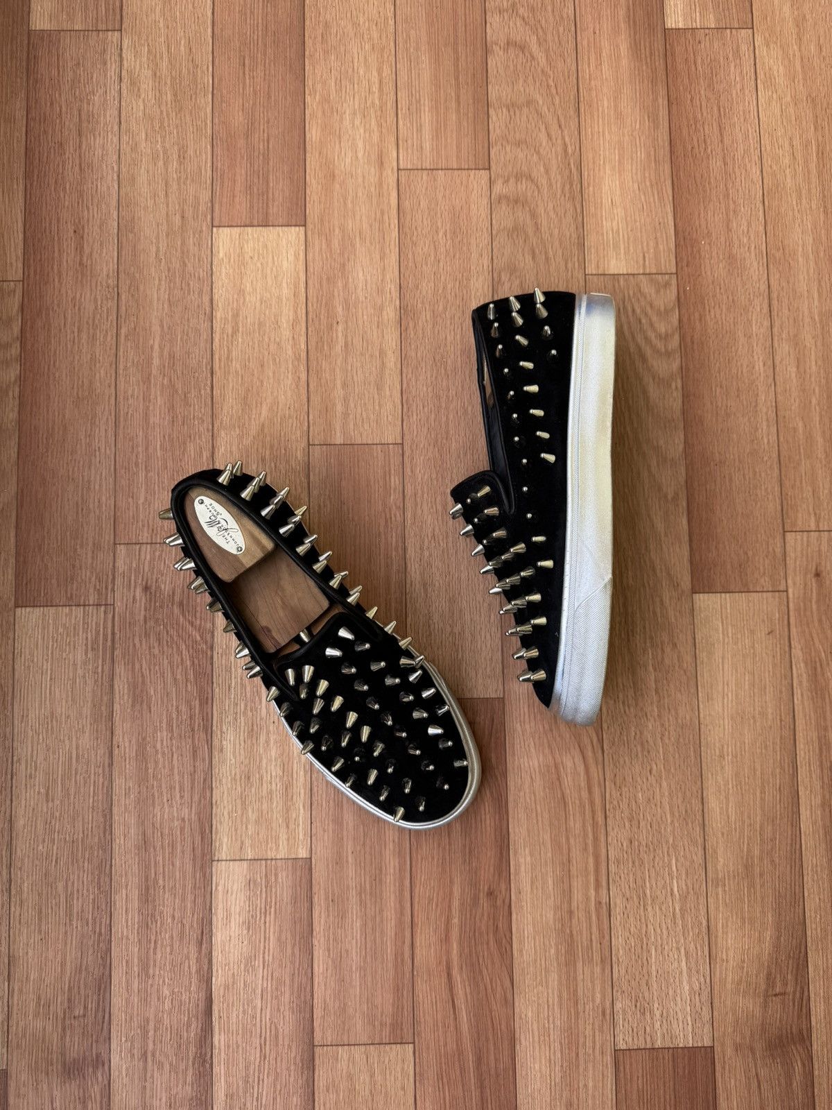 Giuseppe Zanotti Giuseppe Zanotti Studded low top Sneakers Size US 8 / EU 41 - 6 Thumbnail