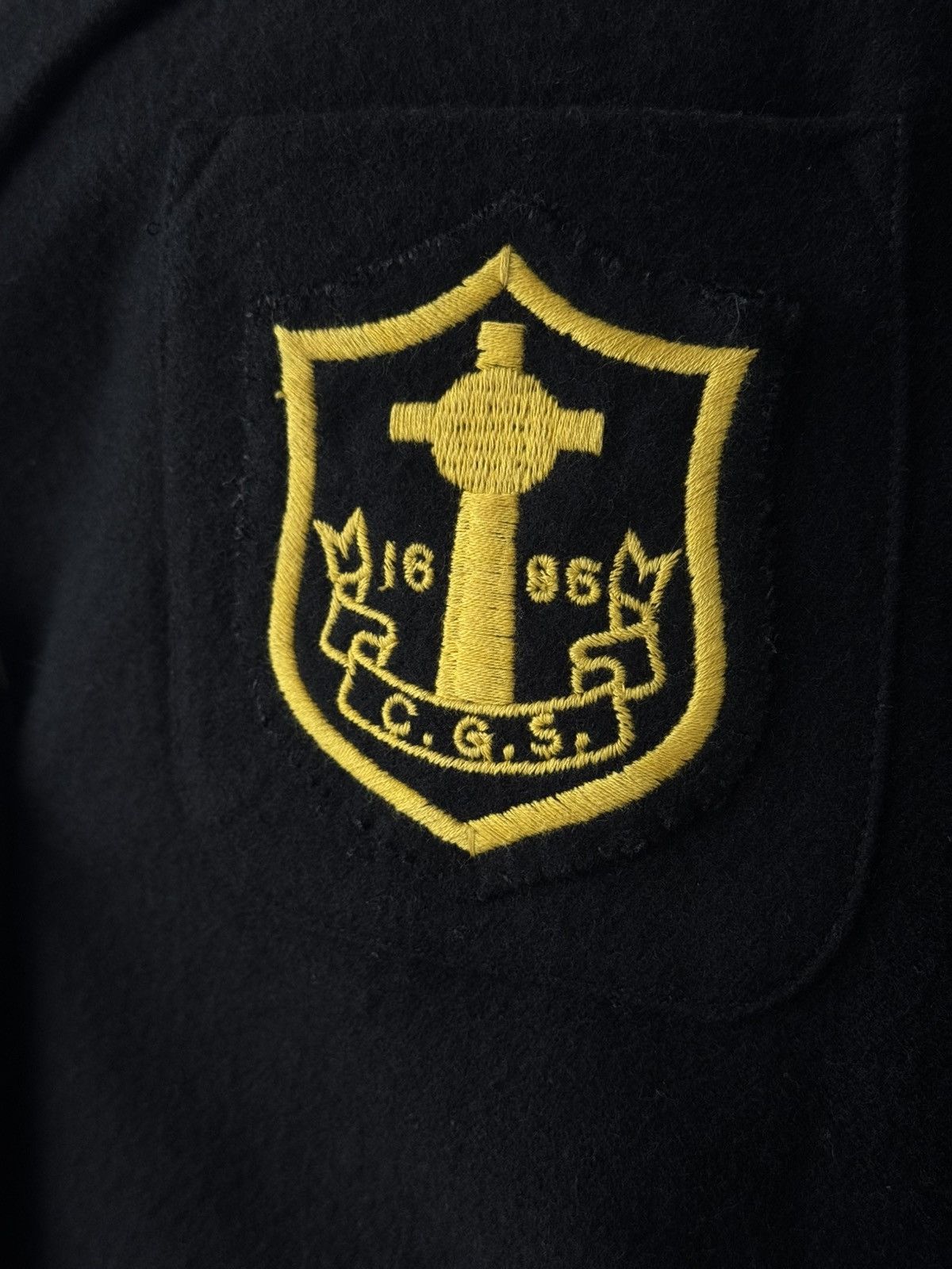 Japanese Brand 1950s Scottish ‘Campbeltown’ School Women’s Wool Jacket Size M / US 6-8 / IT 42-44 - 3 Thumbnail