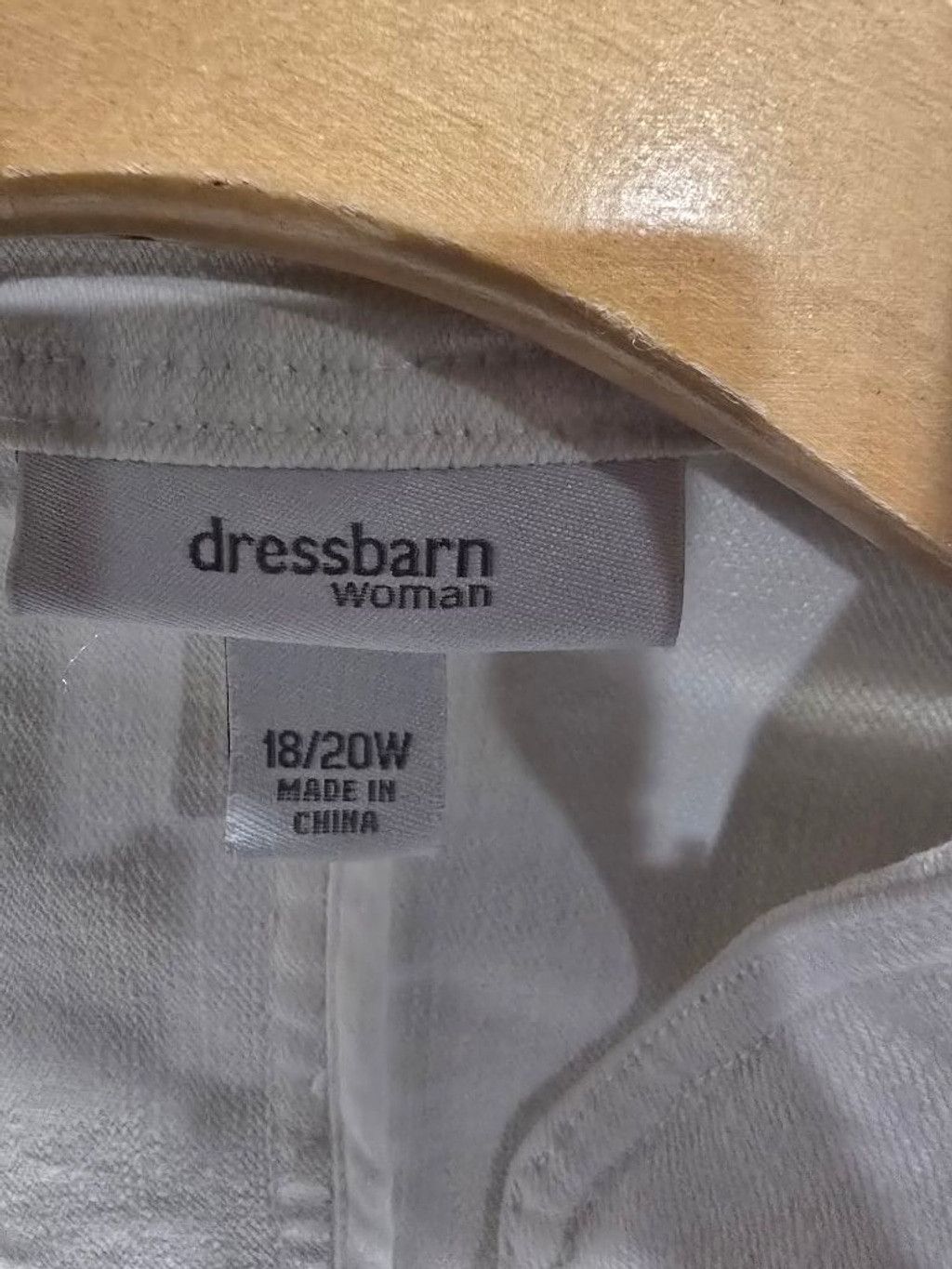 Other Women's Dressbarn White Embroidered Jacket Plus 18W Size XXL / US 16-18 / IT 52-54 - 9 Thumbnail
