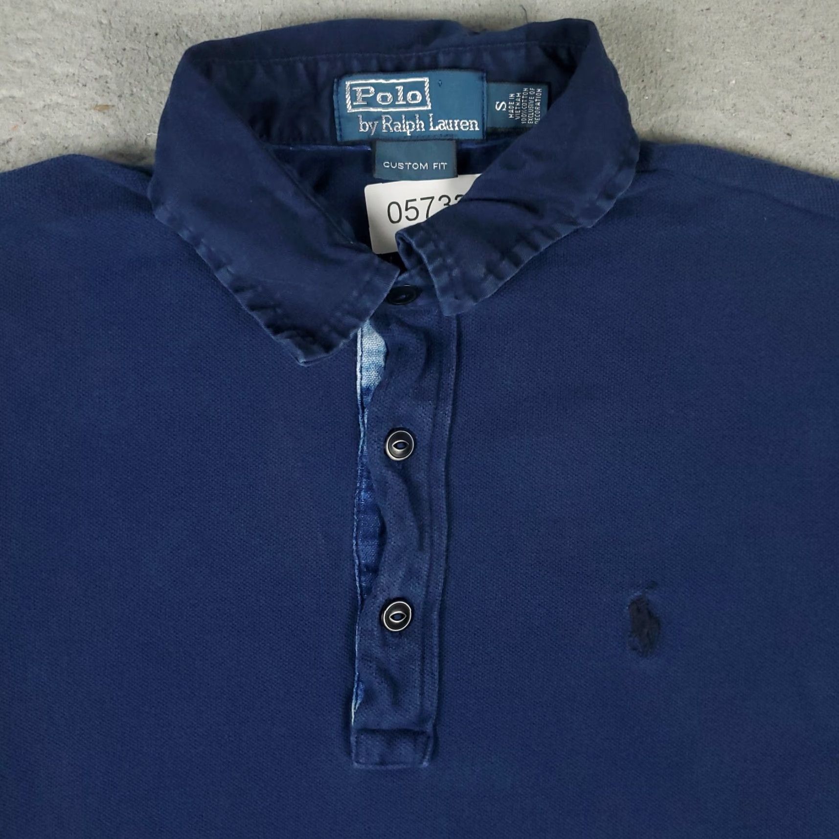 Ralph Lauren VINTAGE Ralph Lauren Polo Shirt Men Small Blue Casual Short Sleeve Cotton Size US S / EU 44-46 / 1 - 2 Thumbnail