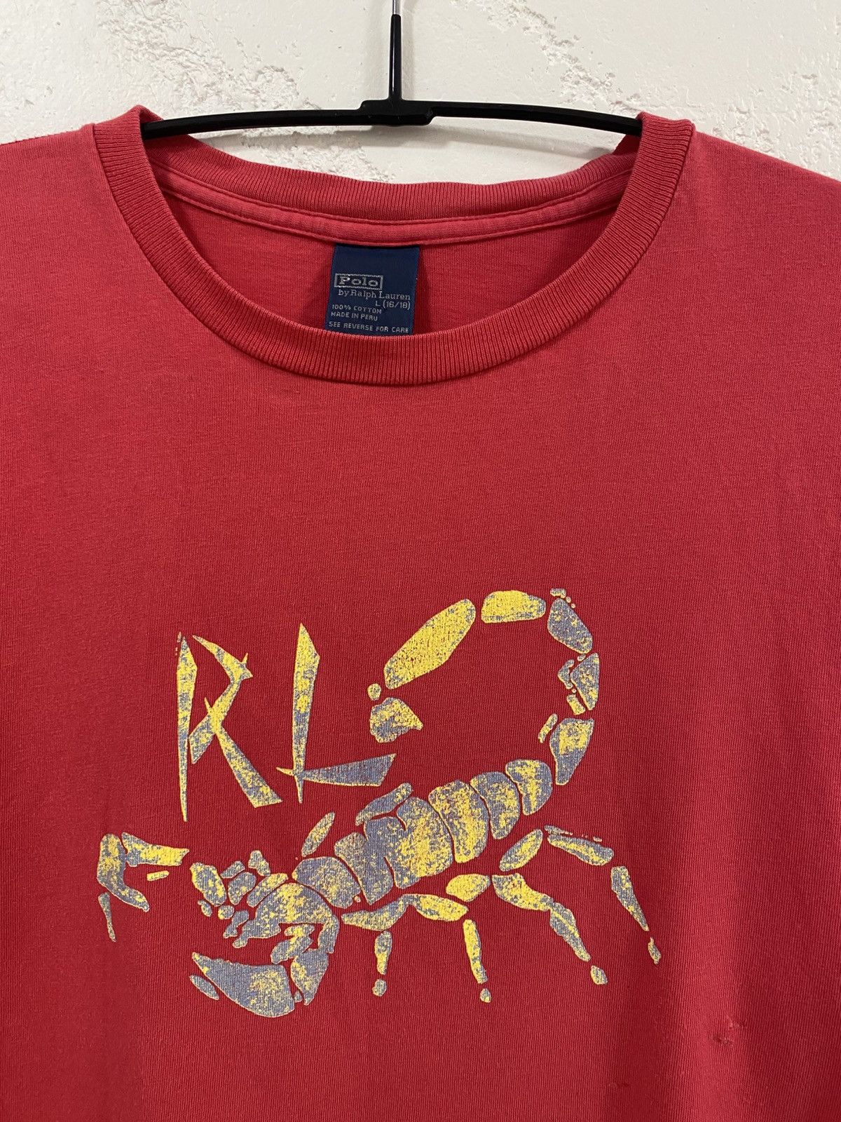 Polo Ralph Lauren Rare Vintage Polo Ralph Lauren Scorpion Collector’s t-shirt Size US L / EU 52-54 / 3 - 3 Thumbnail