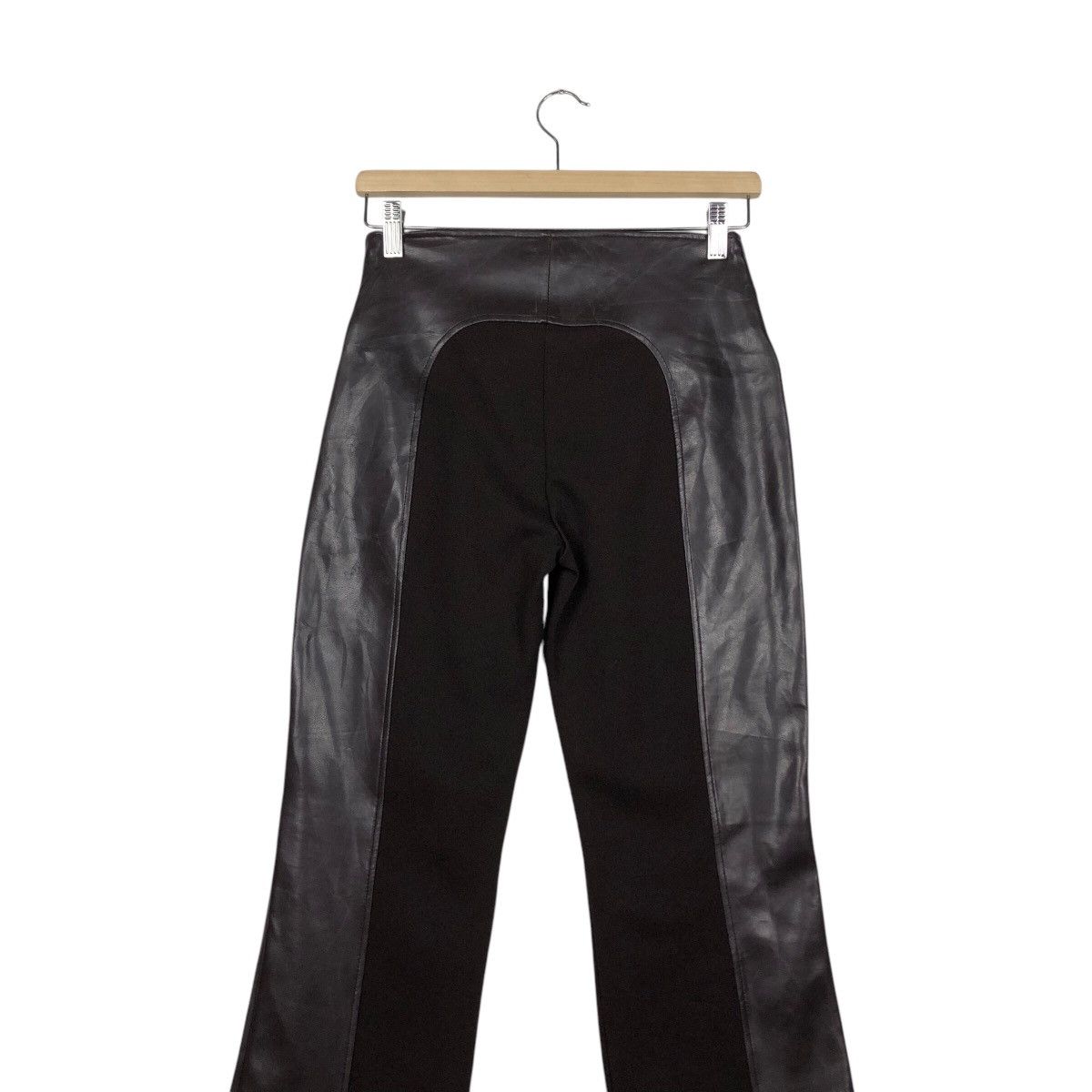 Genuine Leather 📌Vintage Runway Soft Leather Pants Morgan Japan Size US 26 / EU 42 - 13 Thumbnail