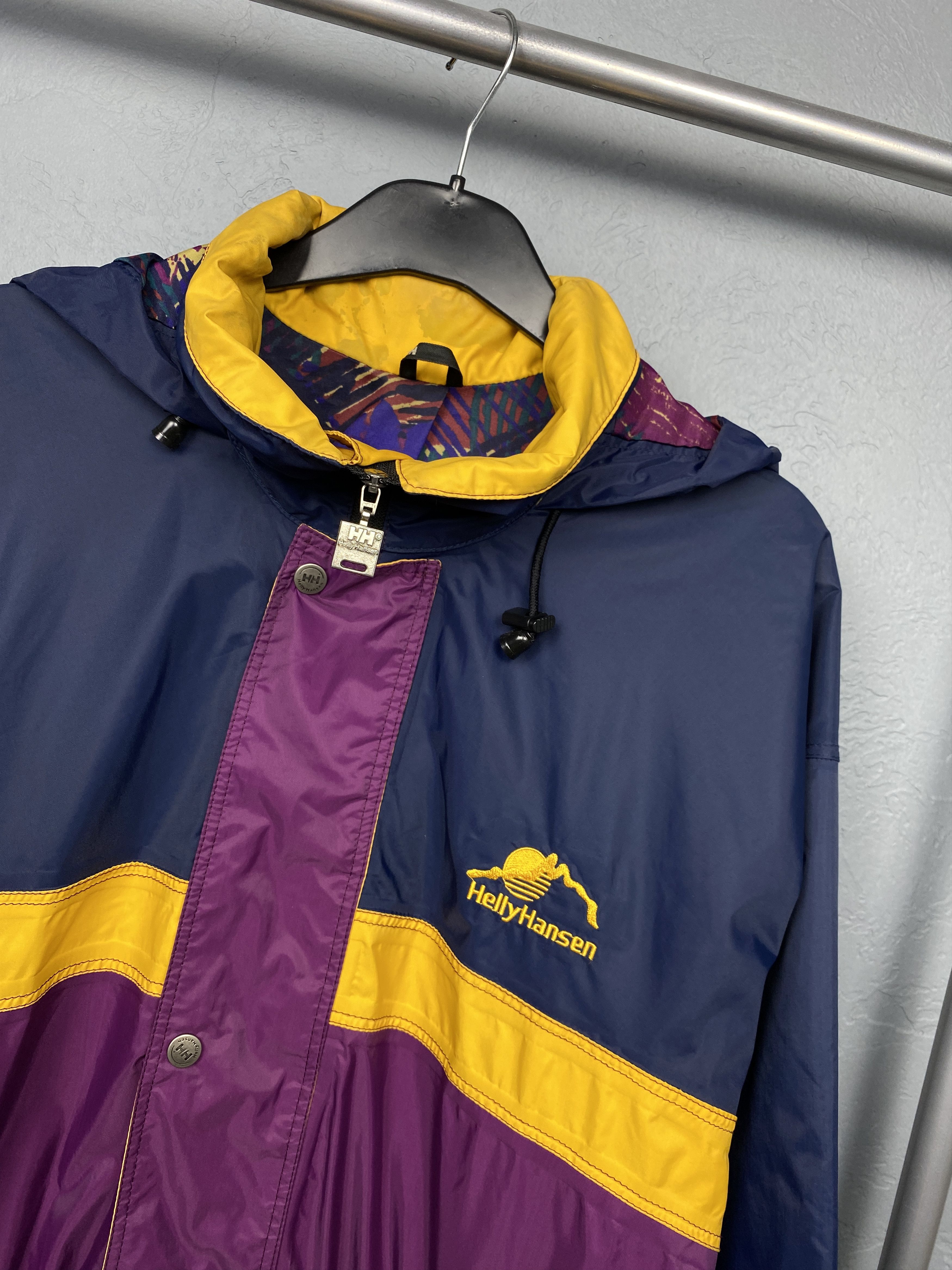Helly Hansen × Vintage Helly Hansen 90s Vintage Mens Waterproof Jacket Size US L / EU 52-54 / 3 - 2 Thumbnail