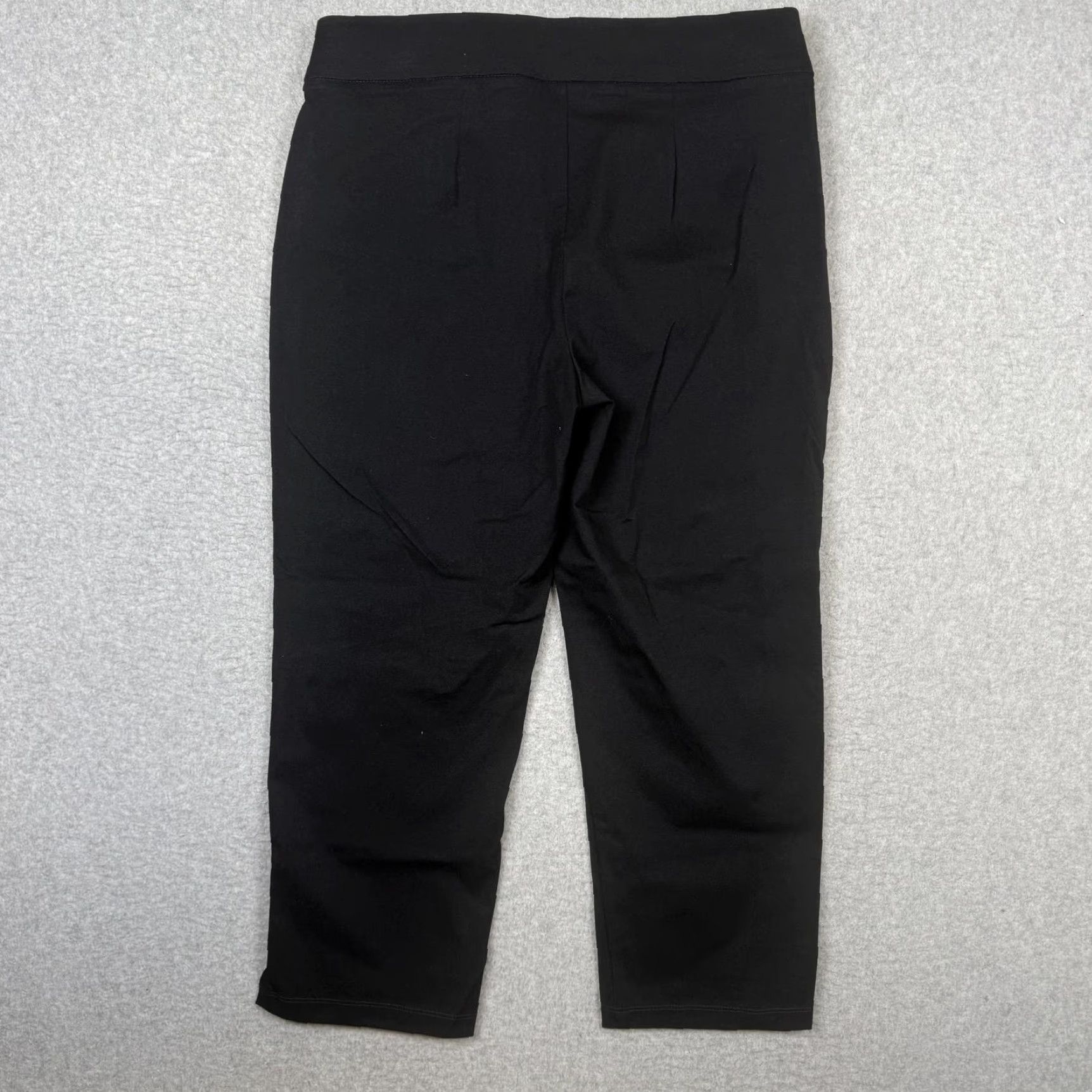 Vintage Chicos Travelers Collection Women’s Size 0 Pull On Black Cropped Pants Ladies Black Cropped Pants Mens? Size 25" / US 0 / IT 36 - 7 Thumbnail