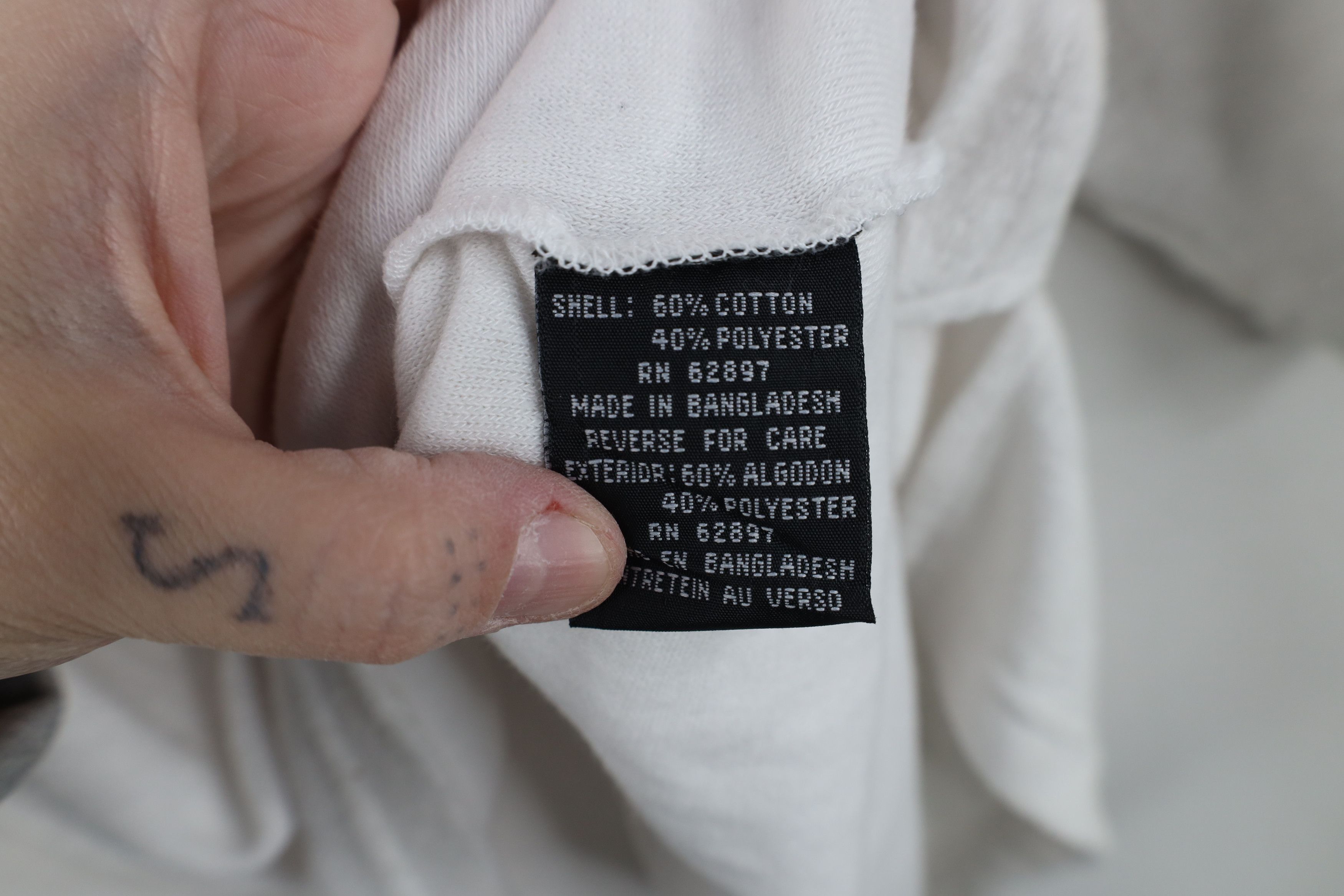Vintage Deadstock Vintage 90s Y2K Streetwear Fit Golf Polo White Size US XL / EU 56 / 4 - 12 Thumbnail