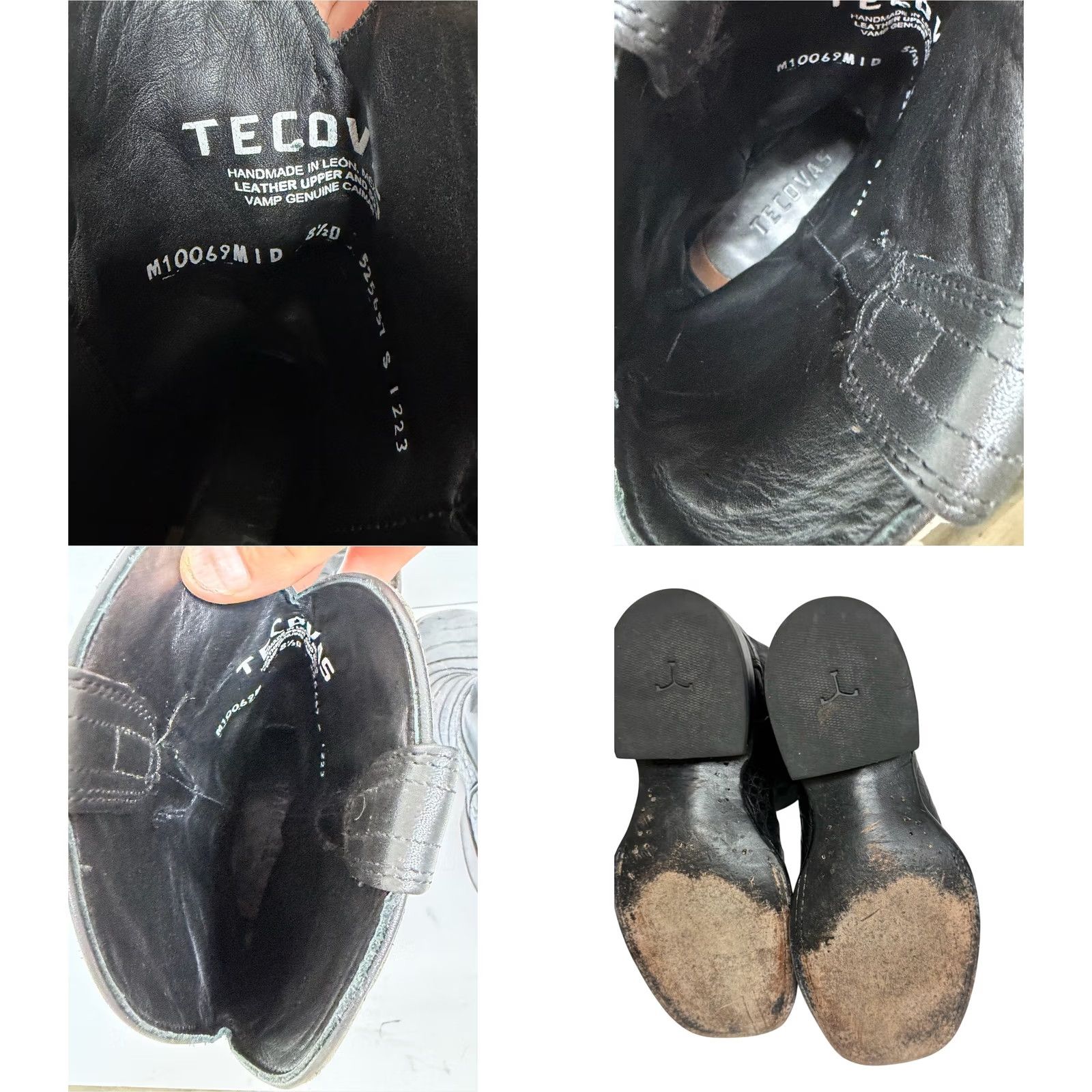 Tecovas Tecovas The William Midnight Men's 8.5D Caiman Square Toe Cowboy Boots M10069MID Size US 9 / EU 42 - 8 Thumbnail