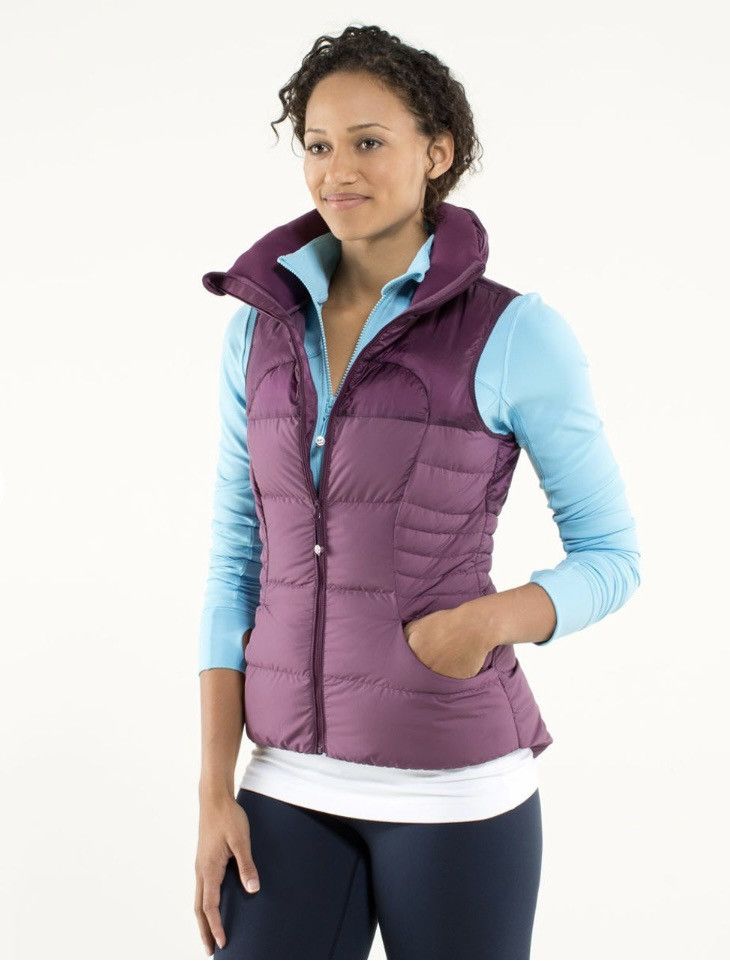Lululemon Lululemon Fluffin Awesome Vest Plum Sz.6 Size S / US 4 / IT 40 - 1 Thumbnail
