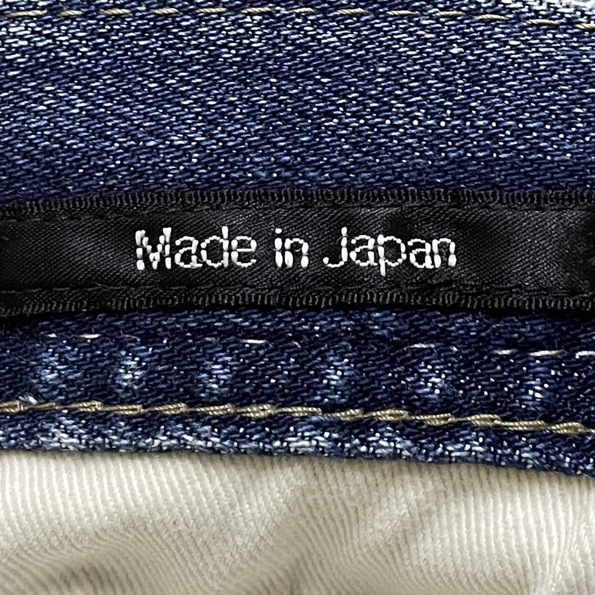 14th Addiction × Japanese Brand × Le Grande Bleu (L.G.B.) Rare Design Vintage Japanese Brand RPT Patchwork Jeans 1990s Size US 34 / EU 50 - 12 Thumbnail