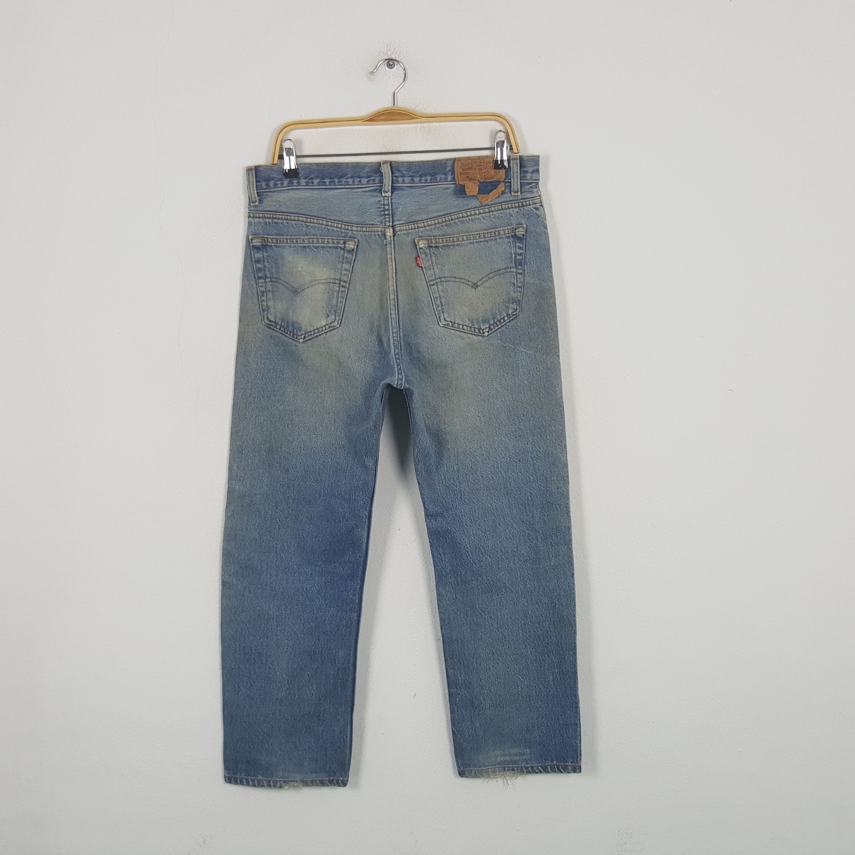 Levi's Vintage Levi's 90's Distressed Denim Jeans RR9 Size US 33 - 4 Thumbnail