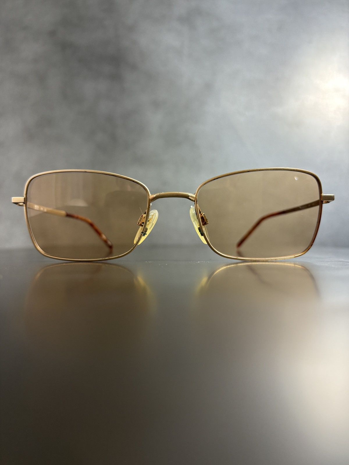 Hugo Boss 1990s Vintage Hugo Boss Sunglasses Japan Metal HB 1519 Y2K Size ONE SIZE - 7 Thumbnail