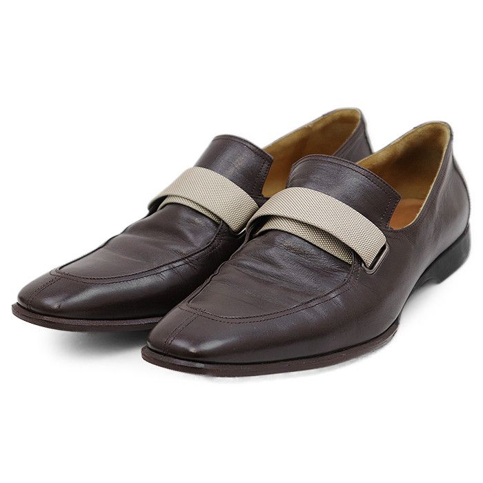 Hermes Hermes Hermès Leather Loafer 41.5 Leather Shoes DUTY FREE for USA Size ONE SIZE - 1 Thumbnail