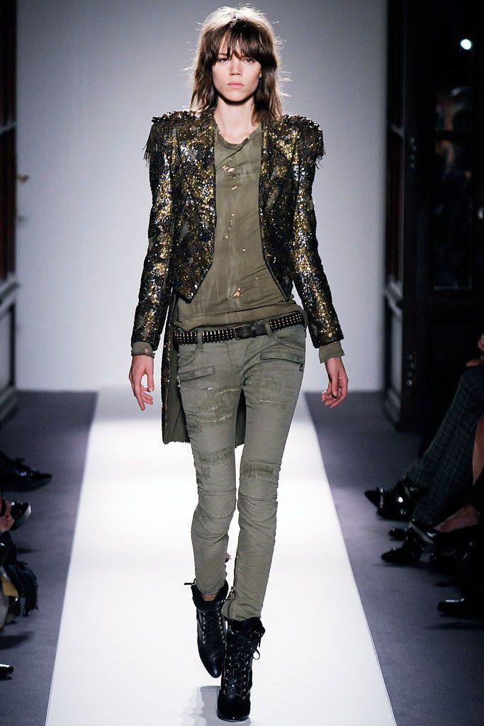 Balmain Rare Balmain by Christophe Decarnin distressed biker denim ➕ Size 26" / US 2 / IT 38 - 3 Thumbnail