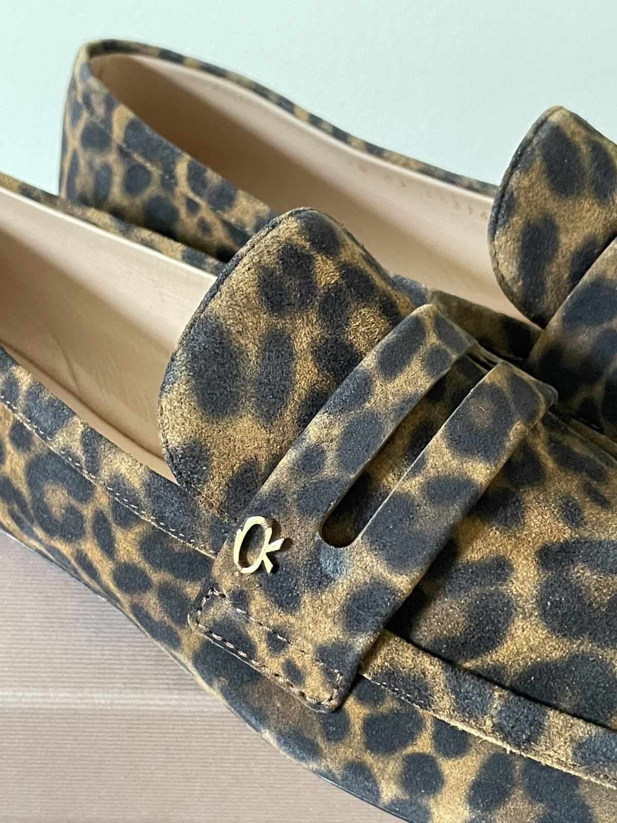 Gianvito Rossi Gianvito Rossi Georgia Velour Leopard Print loaffer Size US 9 / IT 39 - 5 Thumbnail