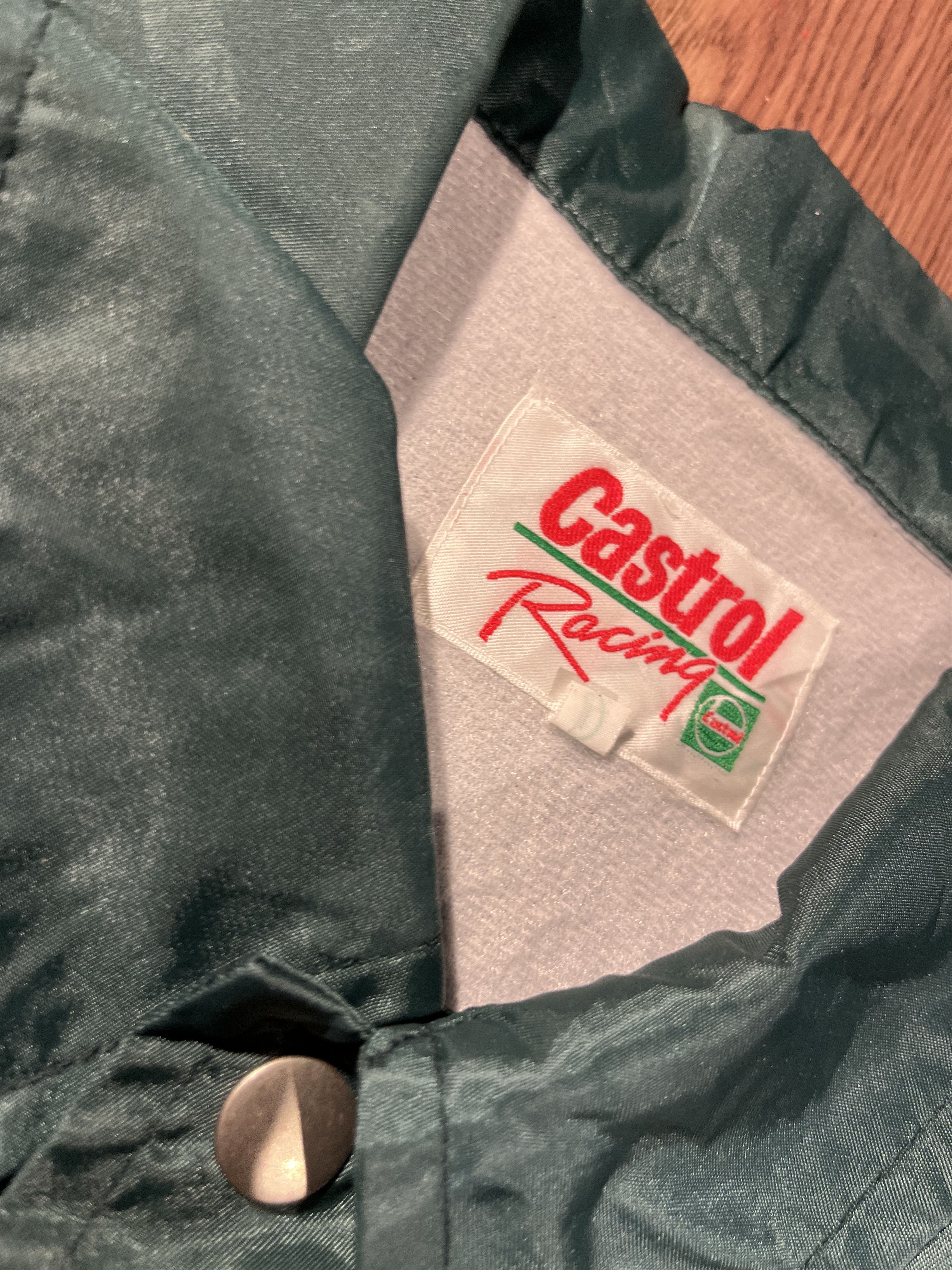 Vintage Vintage Castrol Coach Jacket Size US XL / EU 56 / 4 - 3 Thumbnail