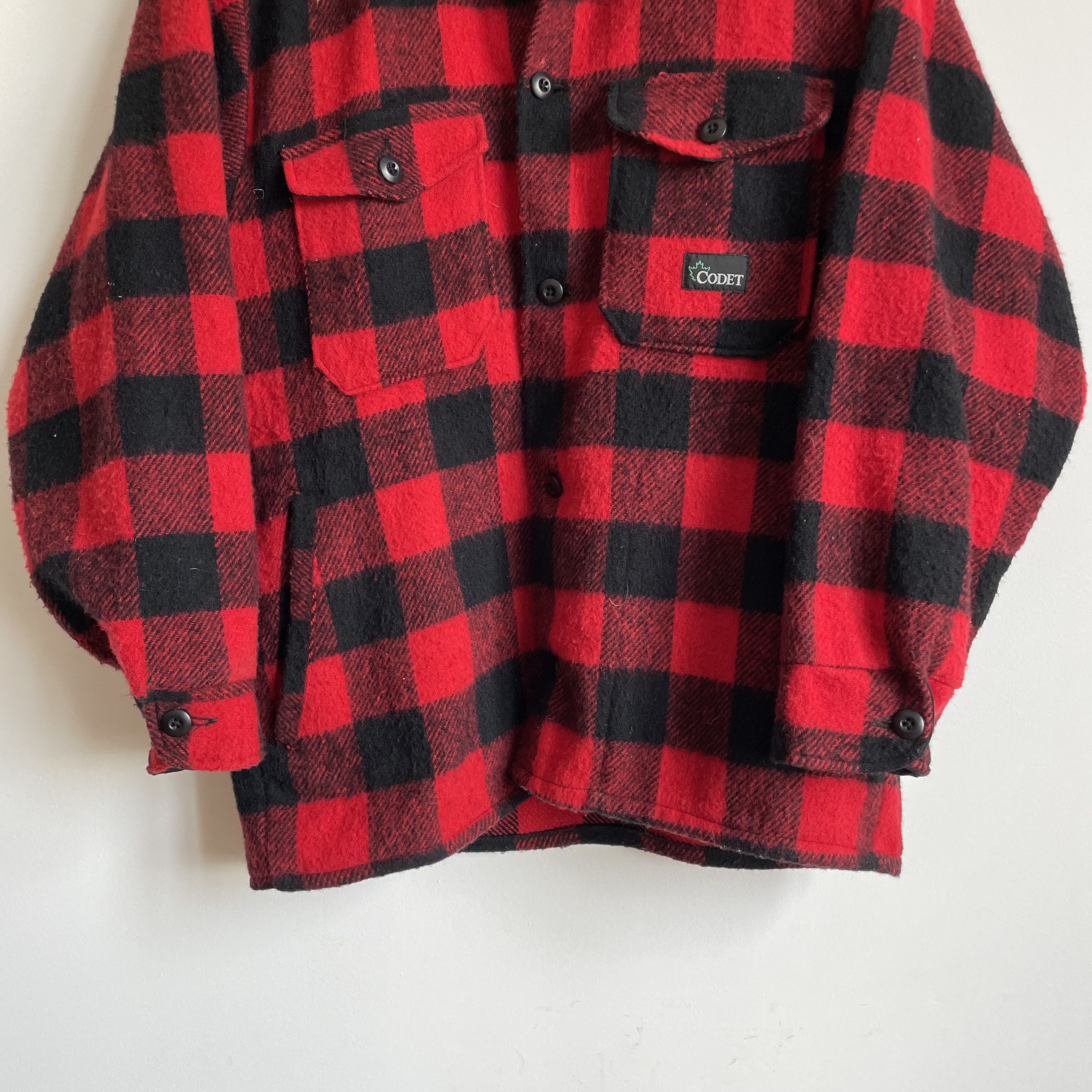 Vintage Codet 90's Made in Canada Mackinaw Buffalo Plaid Overshirt Size US M / EU 48-50 / 2 - 4 Thumbnail