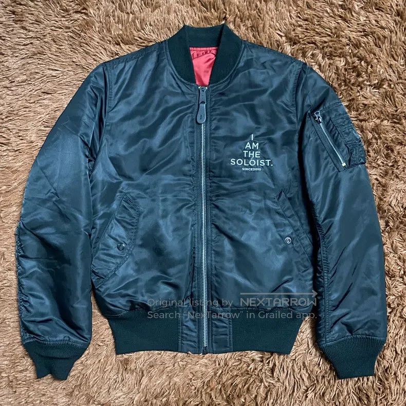Takahiromiyashita The Soloist. Takahiromiyashita The Soloist. Embroidered MA-1 coat jacke Size US M / EU 48-50 / 2 - 2 Thumbnail