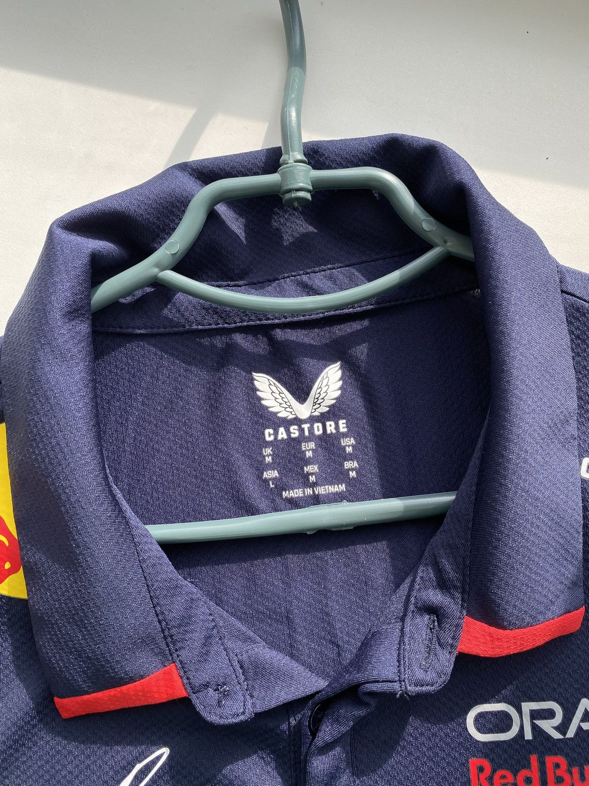 Castore Red Bull Racing Perez 11 Castore Polo Shirt Navy M Size US M / EU 48-50 / 2 - 6 Thumbnail
