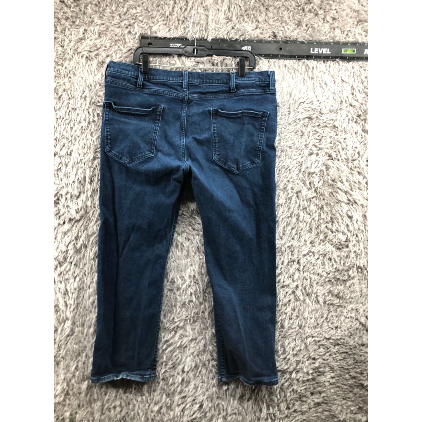 Vintage Goodthreads Jeans Size 40x28 Men's Straight Mid Rise Medium Wash Blue Size US 40 / EU 56 - 5 Thumbnail