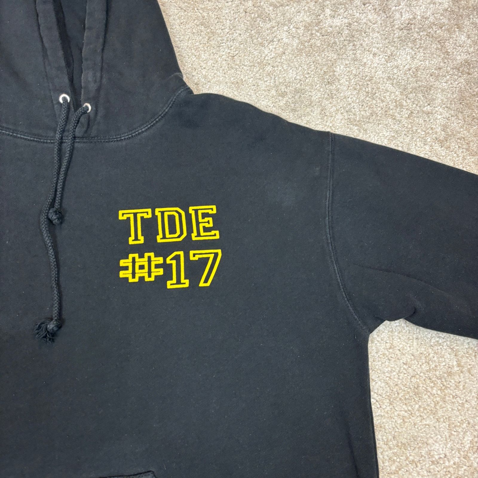 Top Dawg Entertainment Rare TDE LA Lakers Top Dog Ent #17 Hoodie Men's XL Kenrick Size US XL / EU 56 / 4 - 3 Thumbnail