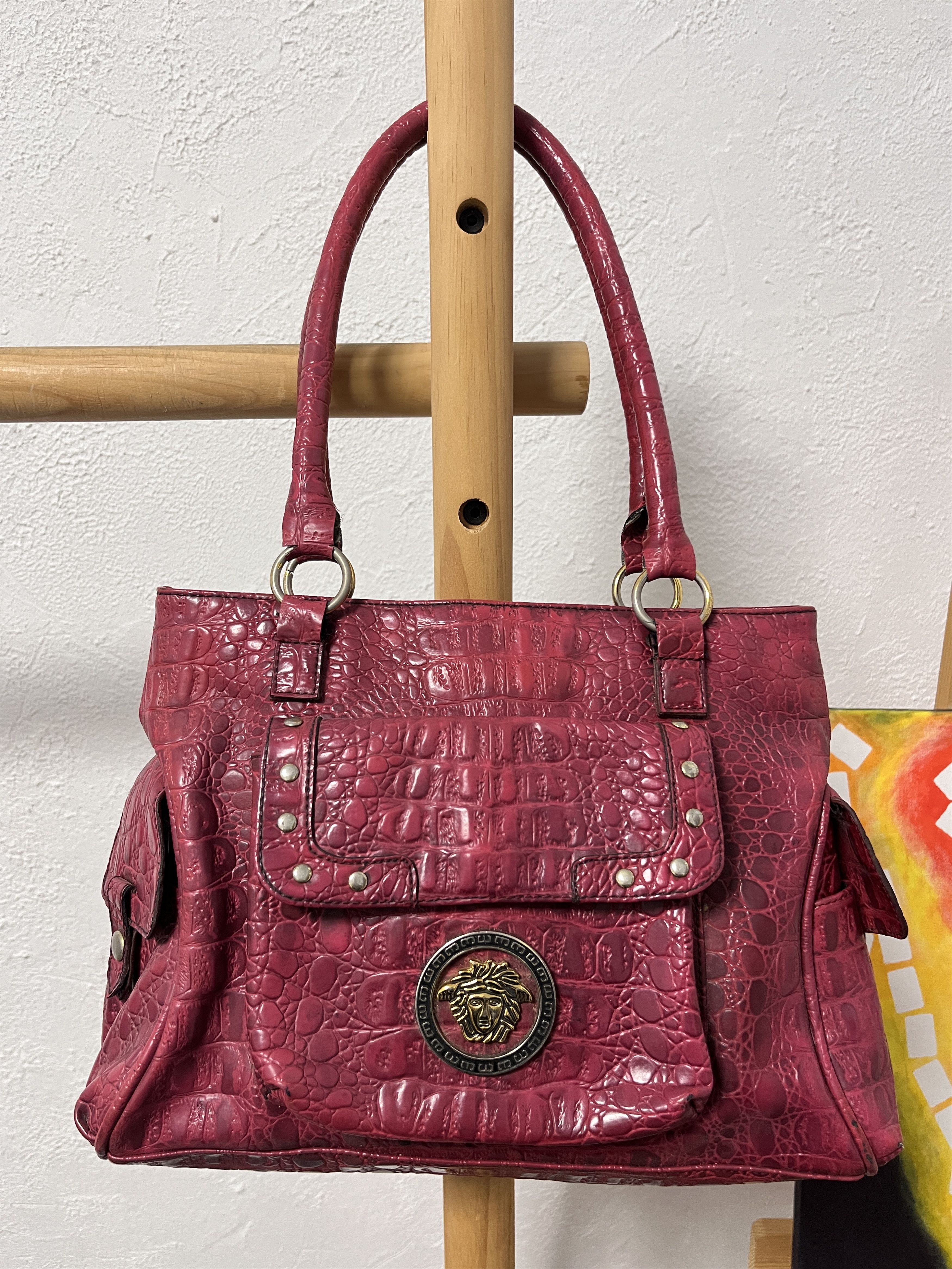 1980s VERSACE RARE VINTAGE BAG - 6138